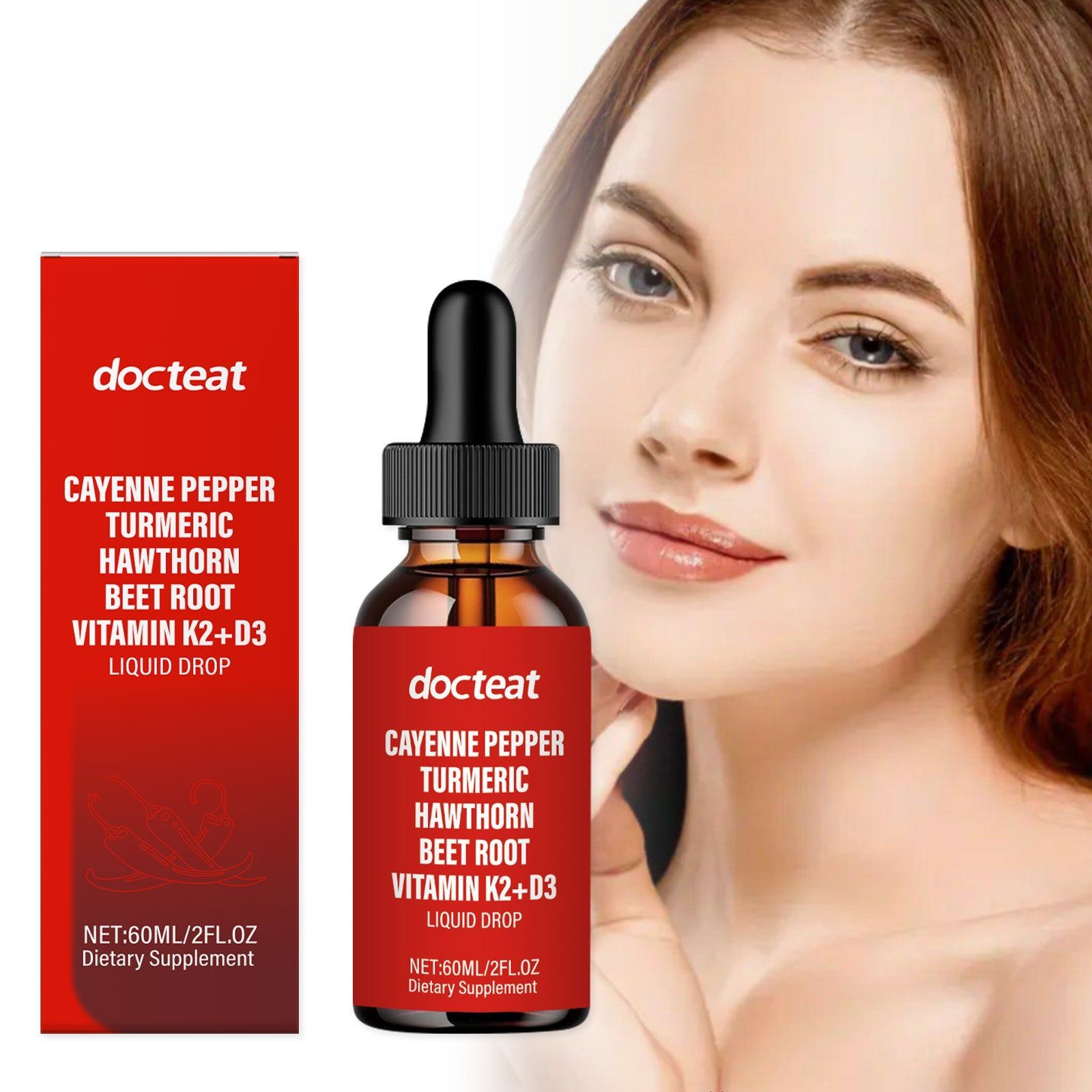 Boost Your Body Care with Natural Vitamin Drops, Enhance Digestion & Vitality ,60ml