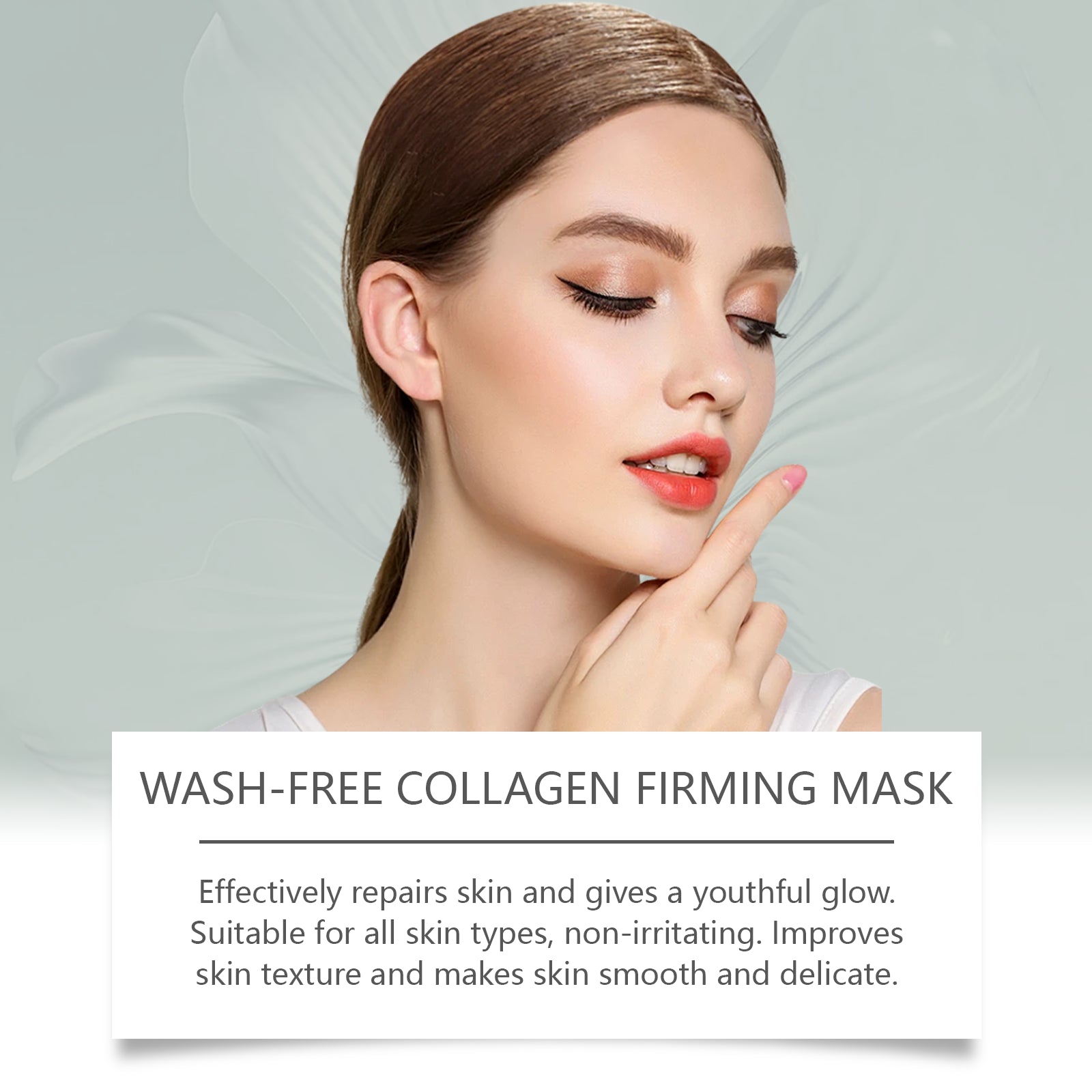 Collagen Sleep Mask, Hydrating Facial Care, Anti-Aging, Rejuvenates Skin ,80ml