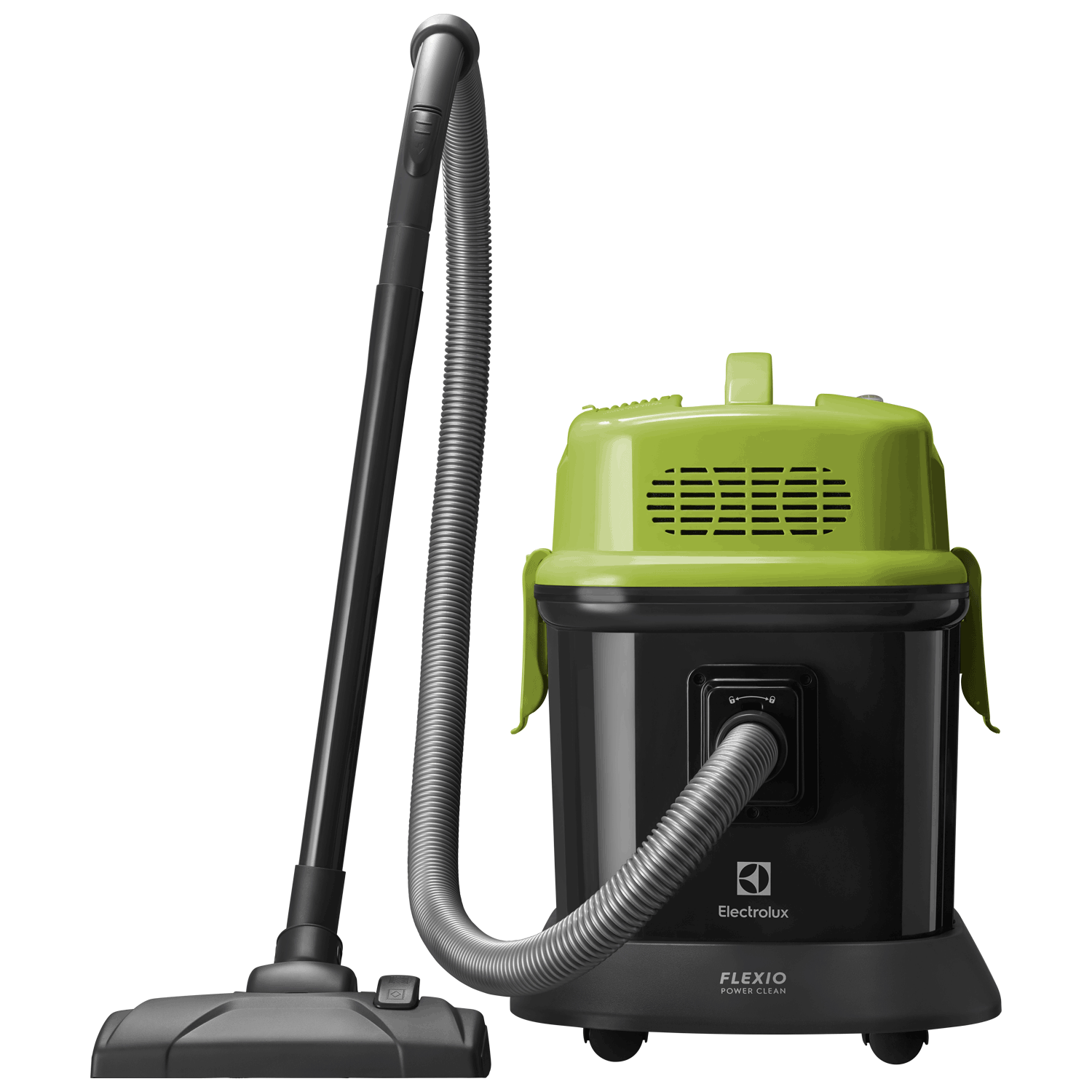 Electrolux Flexio Power Wet and Dry Vacuum Cleaner, Lime Green/Grey, Z823