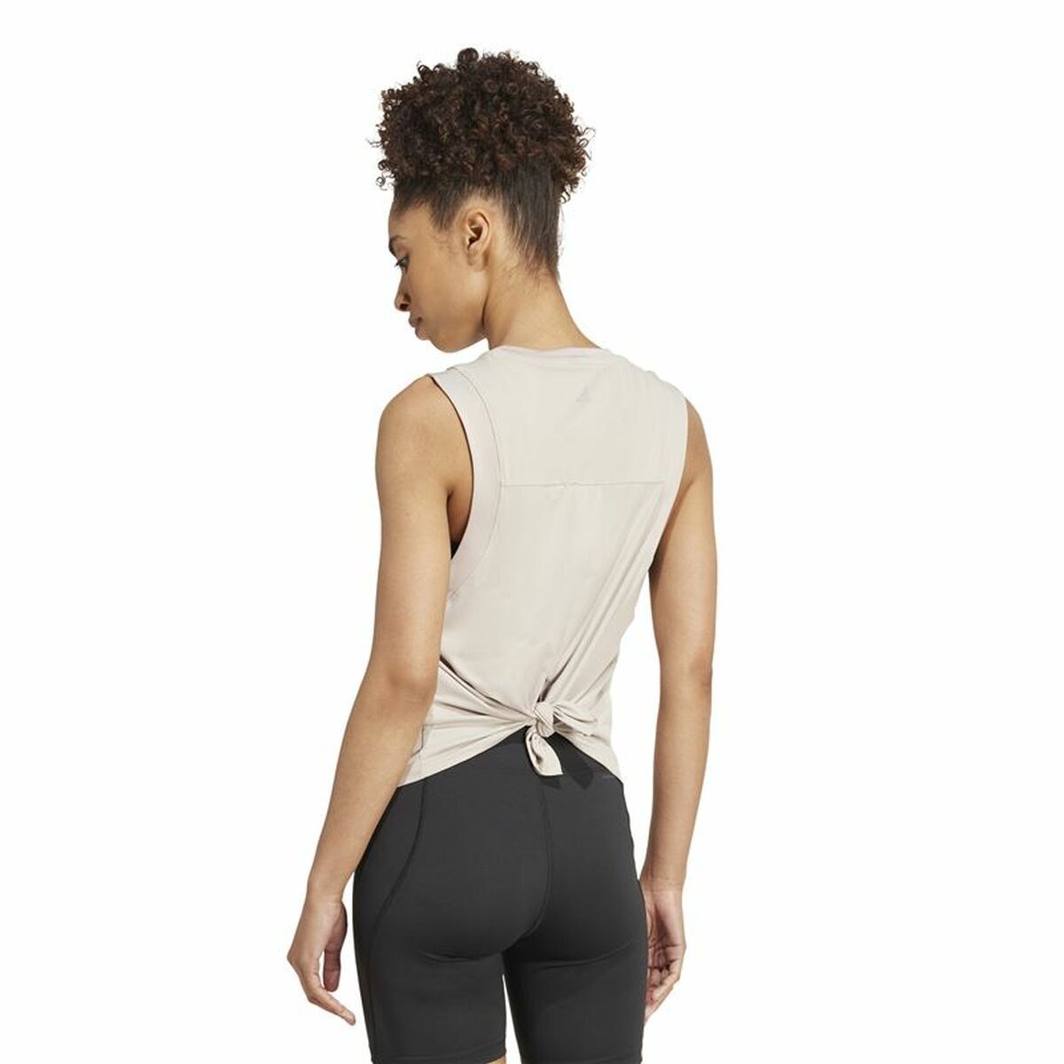 Tank Top Women Adidas Studio Beige