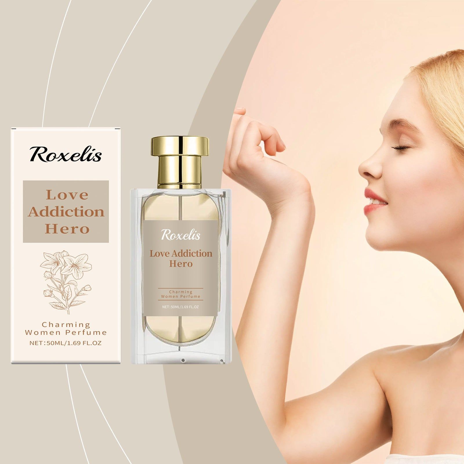 Bellflower Perfume for Women, Long Lasting Fragrance, Elegant Floral Scent ,50ml