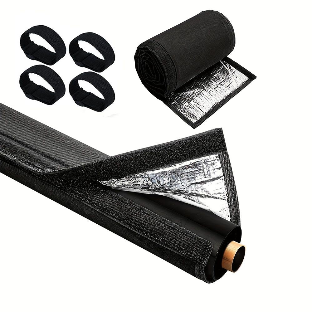 3 Layer HVAC Copper Pipe Insulation Sleeve Flexible Copper Insulation Sleeve for Central Air Conditioning