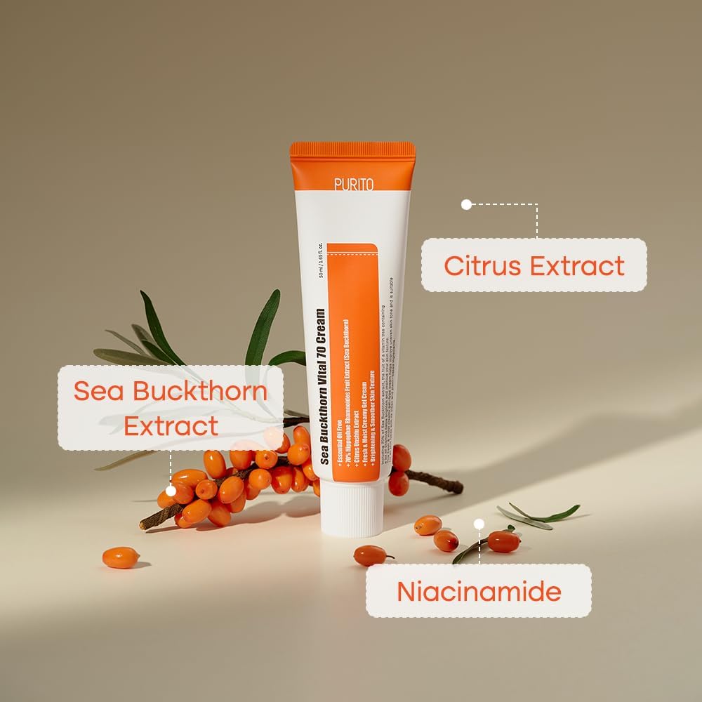 PURITO Sea Buckthorn Vital 70 Cream [50ml]