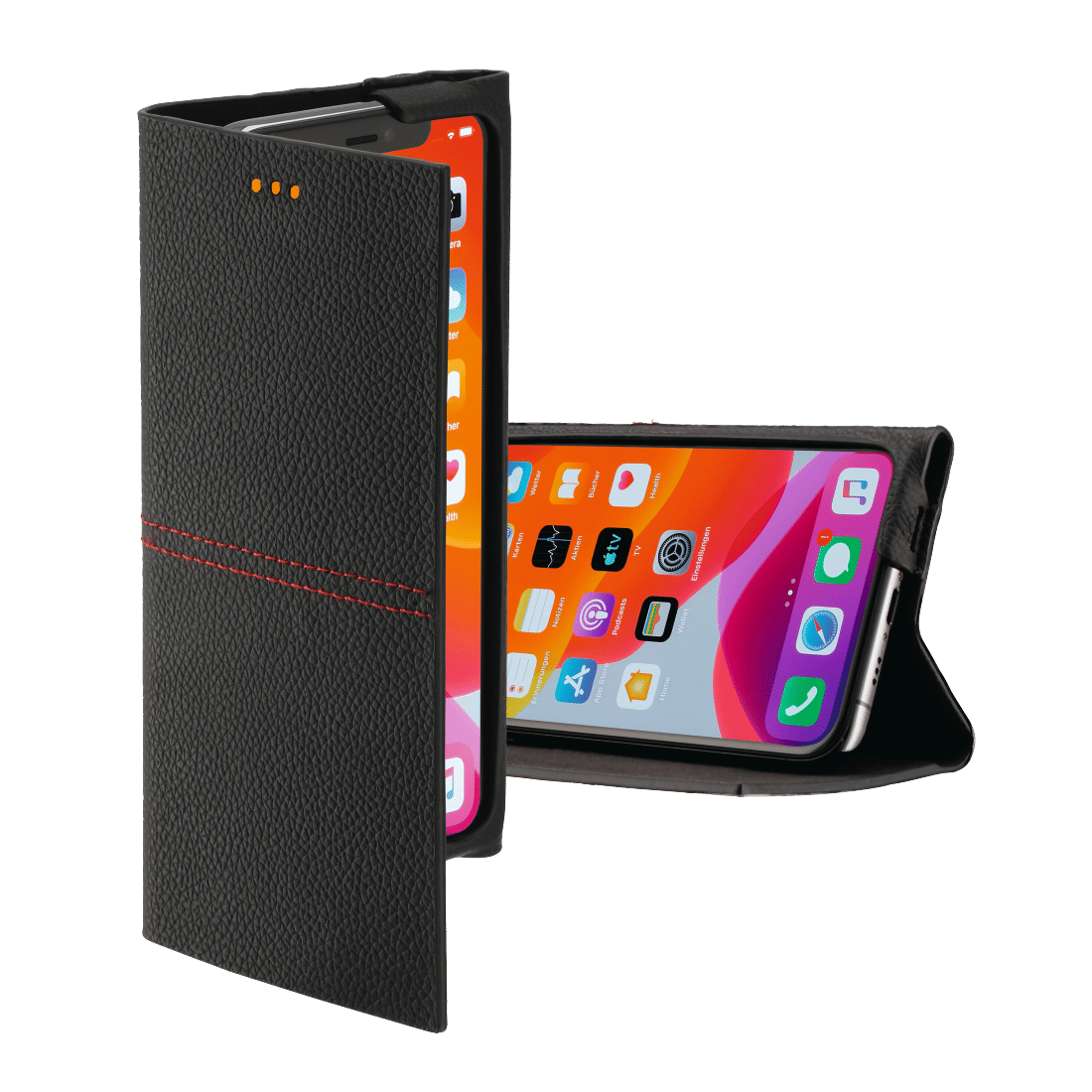 HAMA 187412 "Red Sensation No. 6" for Apple iPhone 11 Pro Max, black/red