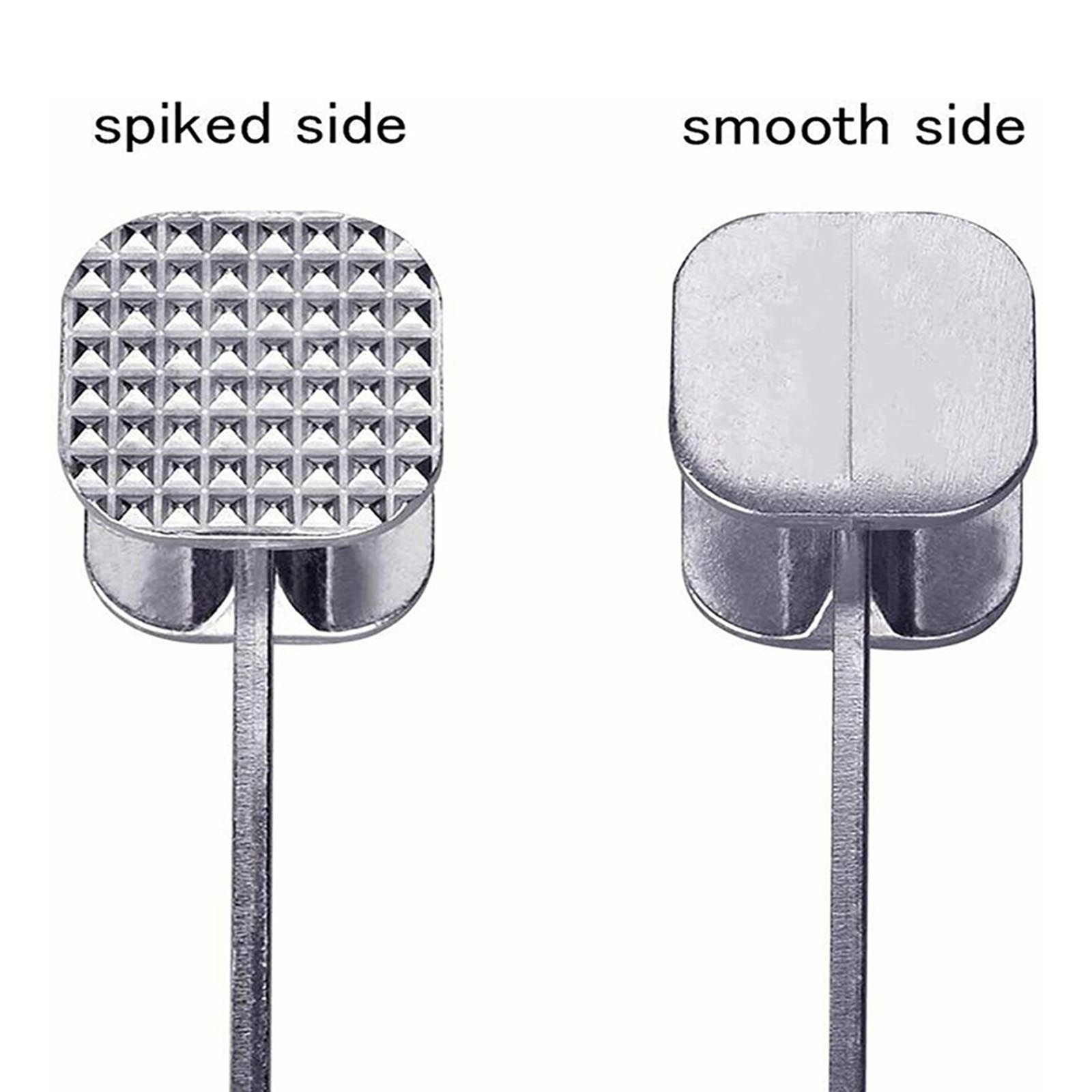 Meat Tenderizer Hammer Double Sided Steak Metal Mallet Kitchen Tool For Steak Chicken Fish
