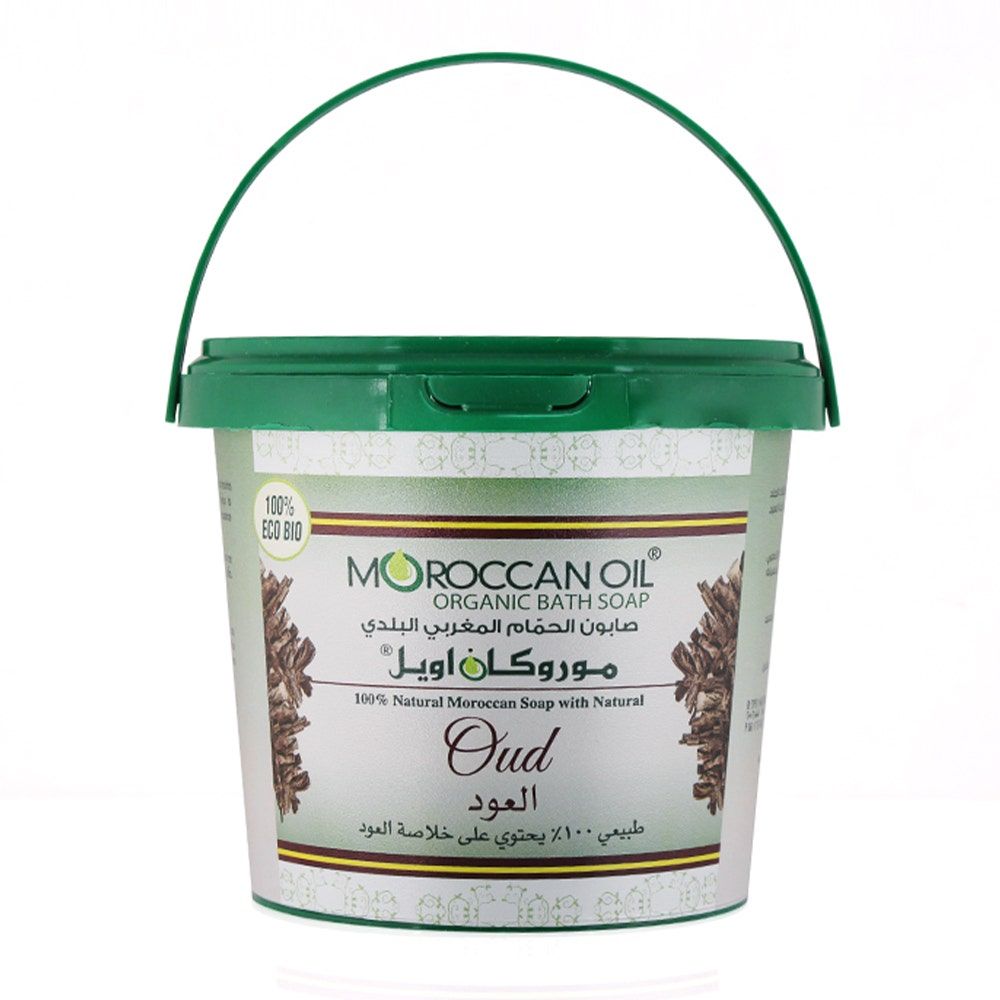 Moroccan Oil Organic Bath Soap Bucket, Oud, 850ml