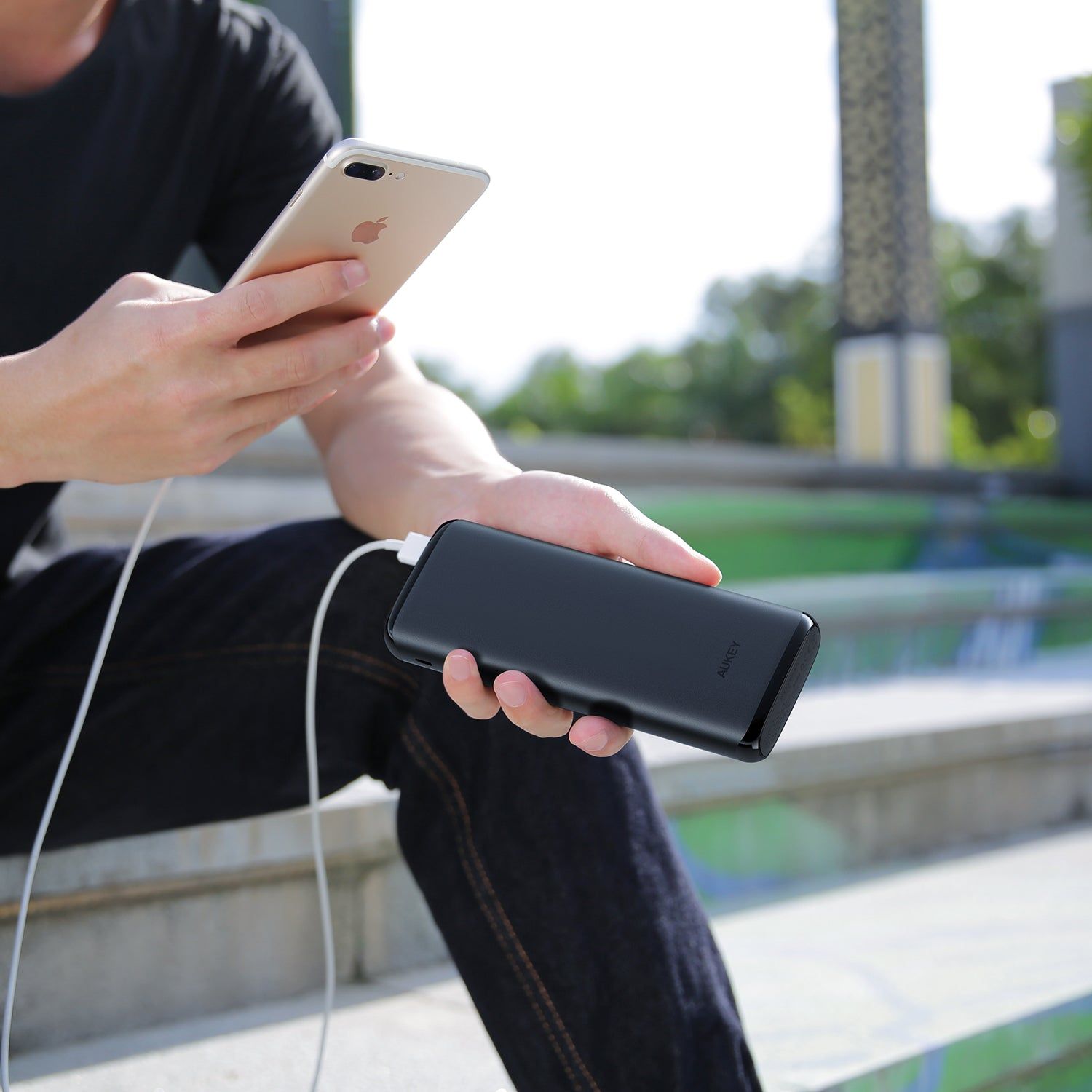 Aukey PB-Y23 18W PD USB C 20000mAh Power Bank With QC 3.0