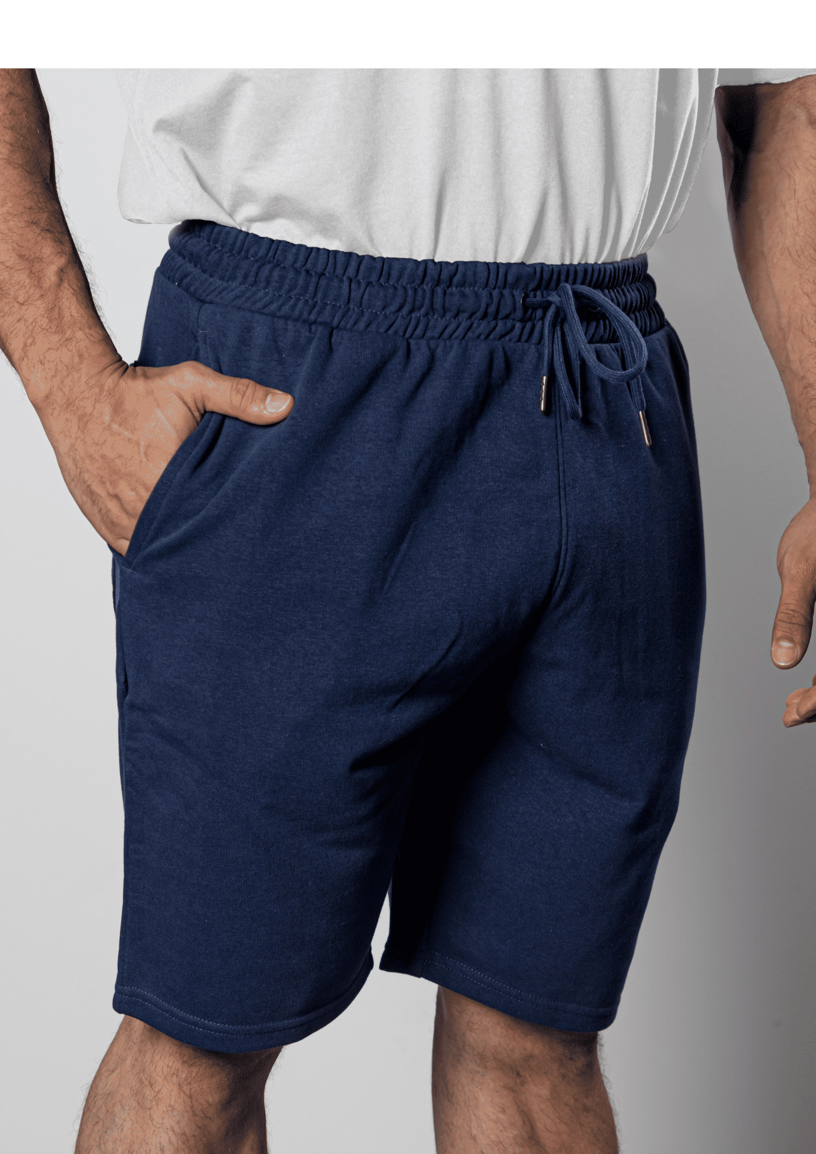 NO JEANS Cotton Shorts – Navy