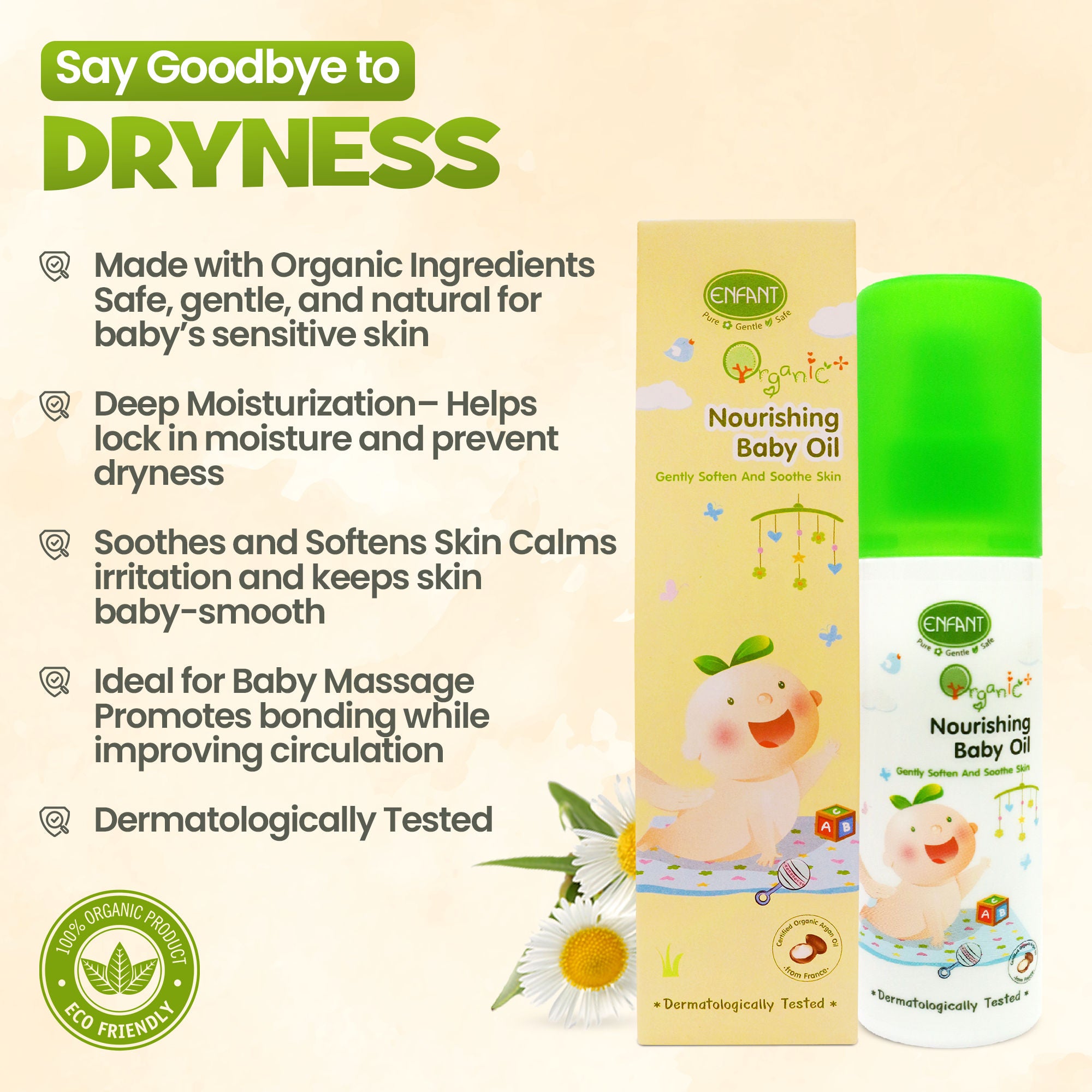 ENFANT Organic Plus Baby Nourishing Oil