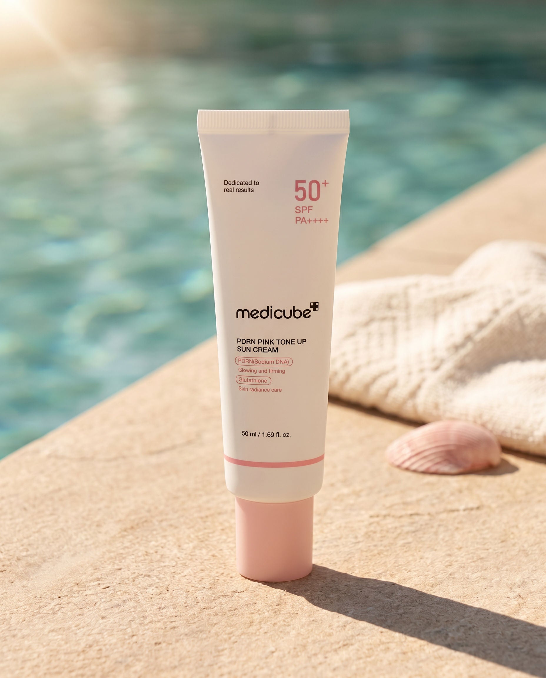 Medicube PDRN Pink Tone Up Sun Cream SPF 50+ PA++++ (Elite Seoul Skin)