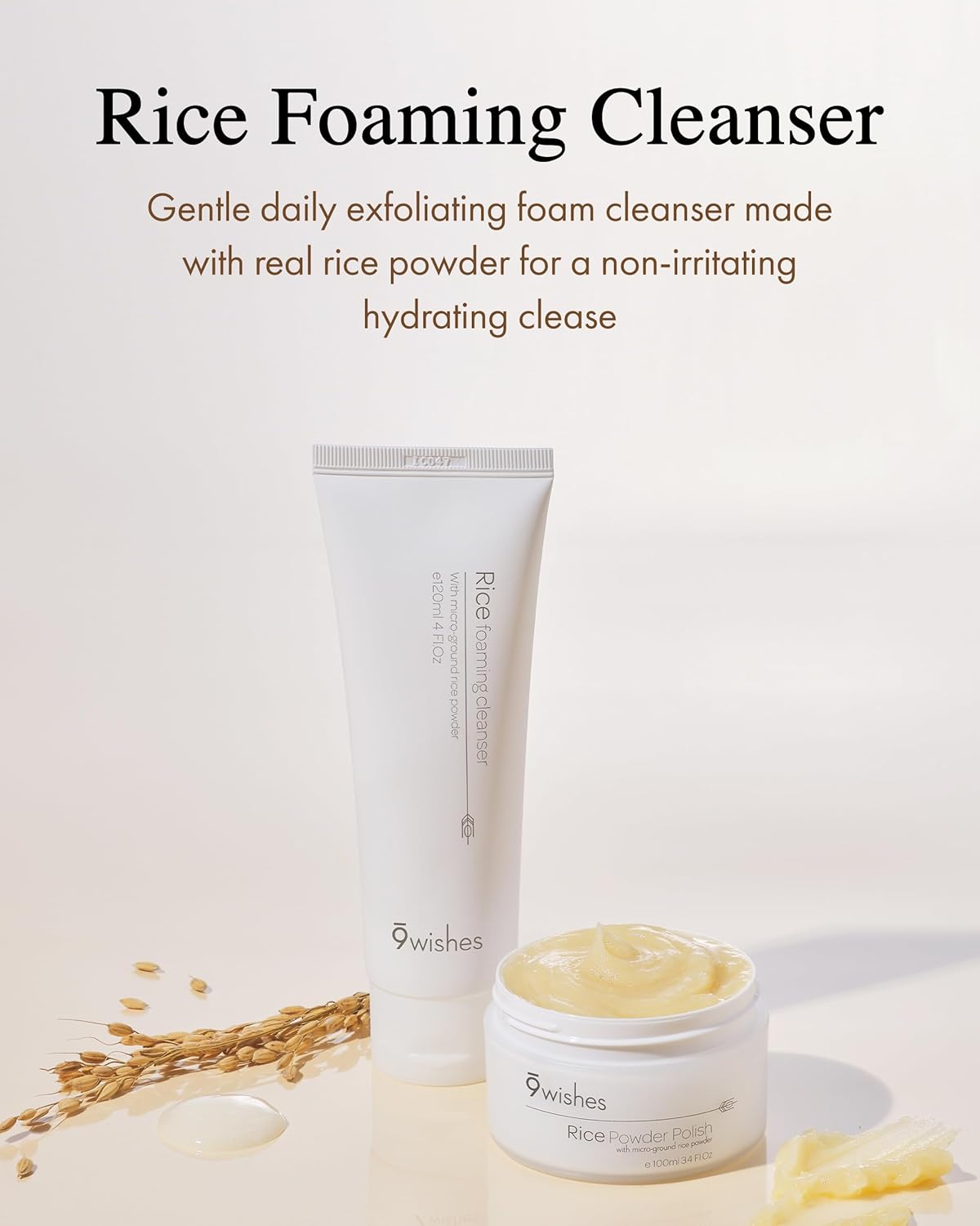 9Wishes Rice foaming Cleanser