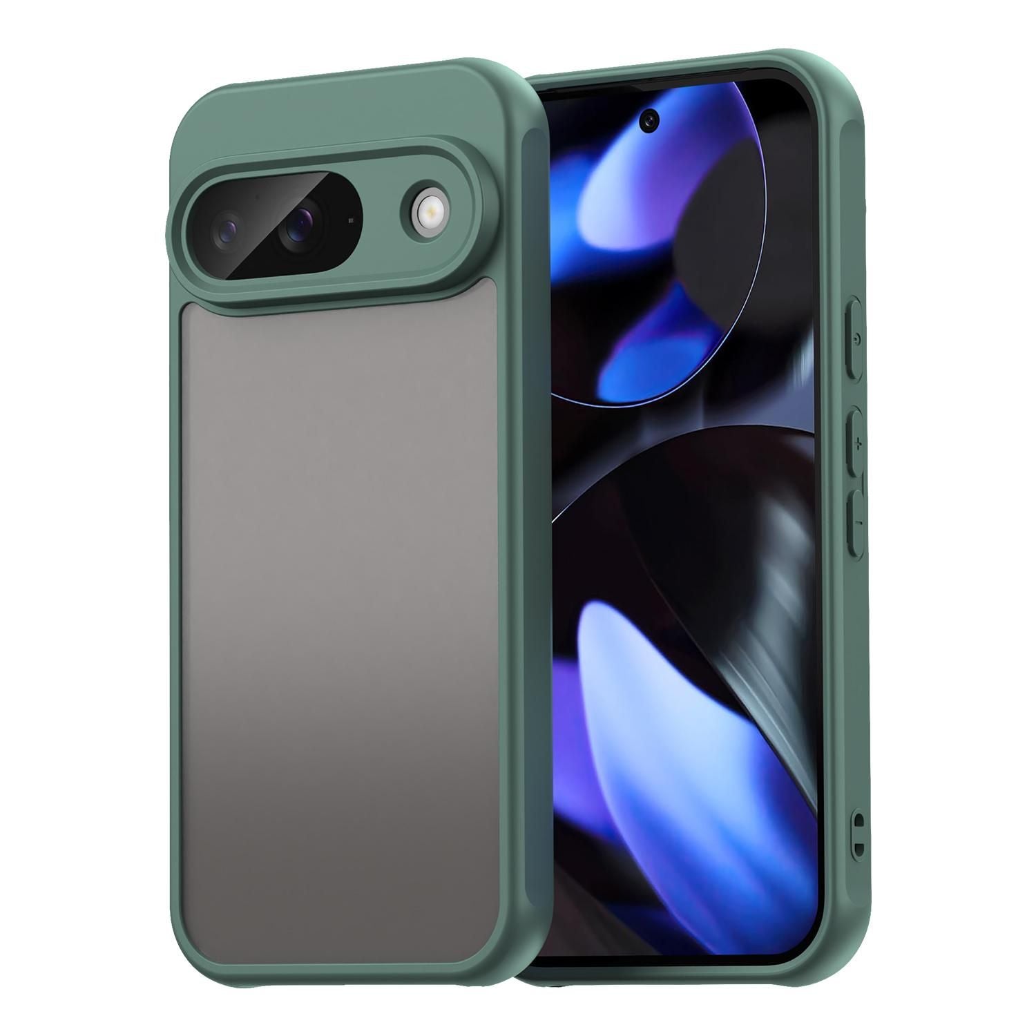 TPU Hybrid PC Frosted Phone Case For Google Pixel 9