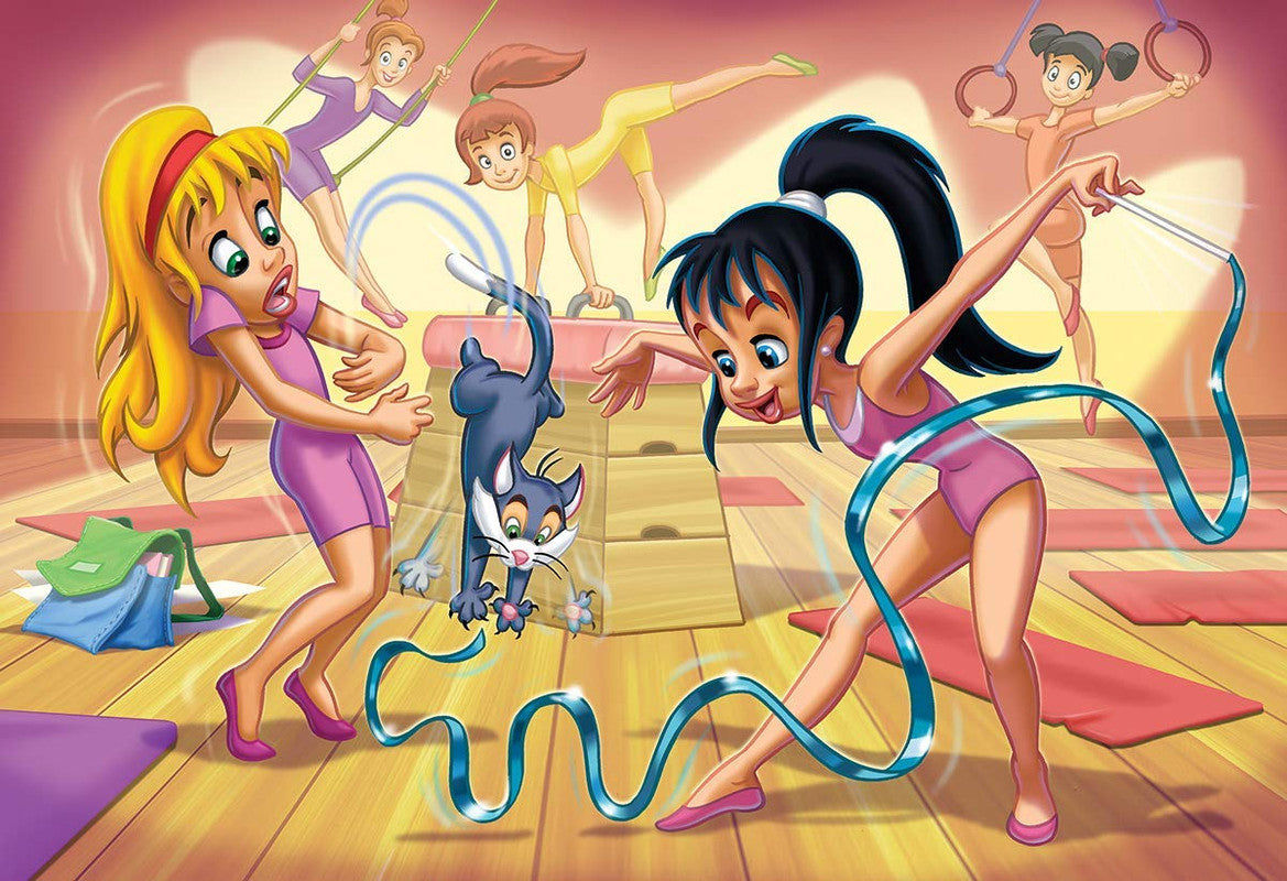 Go Girls Go! Gymnastics 100 Pieces Puzzle