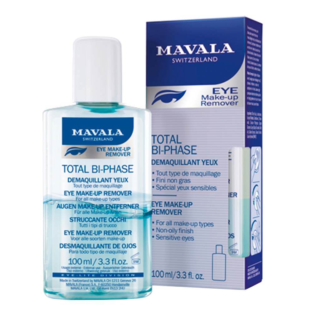 Mavala Total BI-Phase Eye Make-up Remover, 100ml