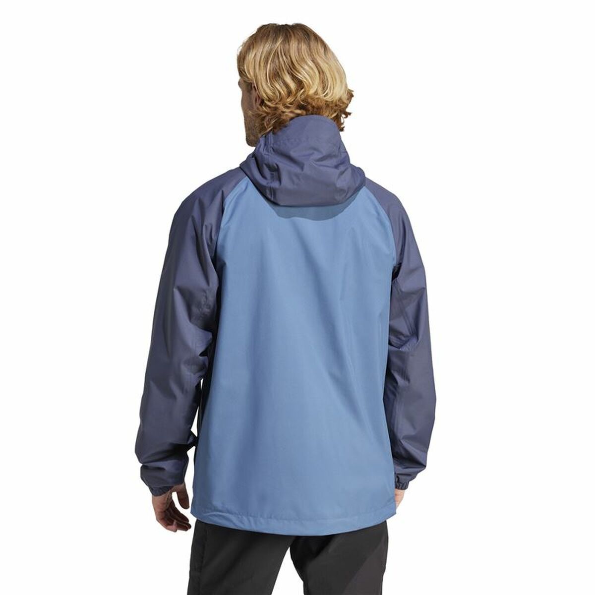 Men's Sports Jacket Adidas Multi 2L Rain Blue