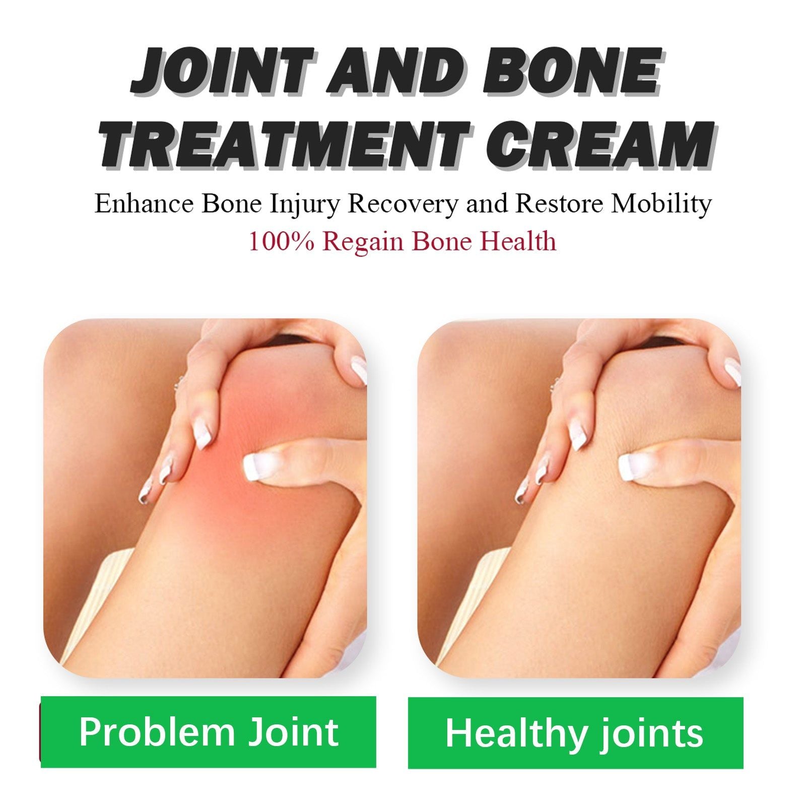 Bee Venom Joint Pain Relief Cream, Fast-Acting, Natural, Arthritis & Bone Recovery ,60g