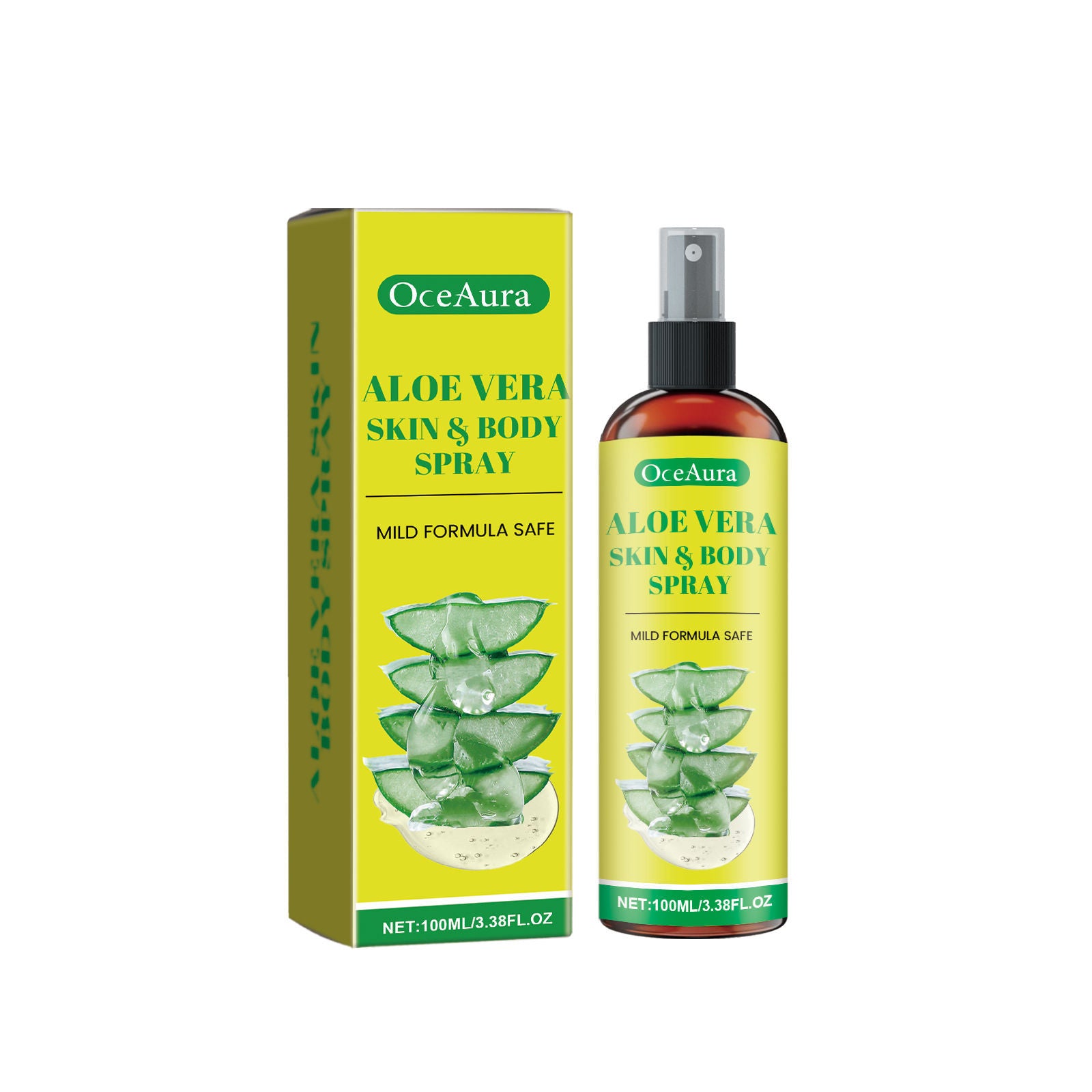 Aloe Vera Facial Spray, Hydrating Skin Care, Refreshing, Soothing, Antioxidant, Natural Glow ,100ml