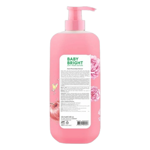 منظف الجسم Sweet Peony 450 مل Baby Bright (B)