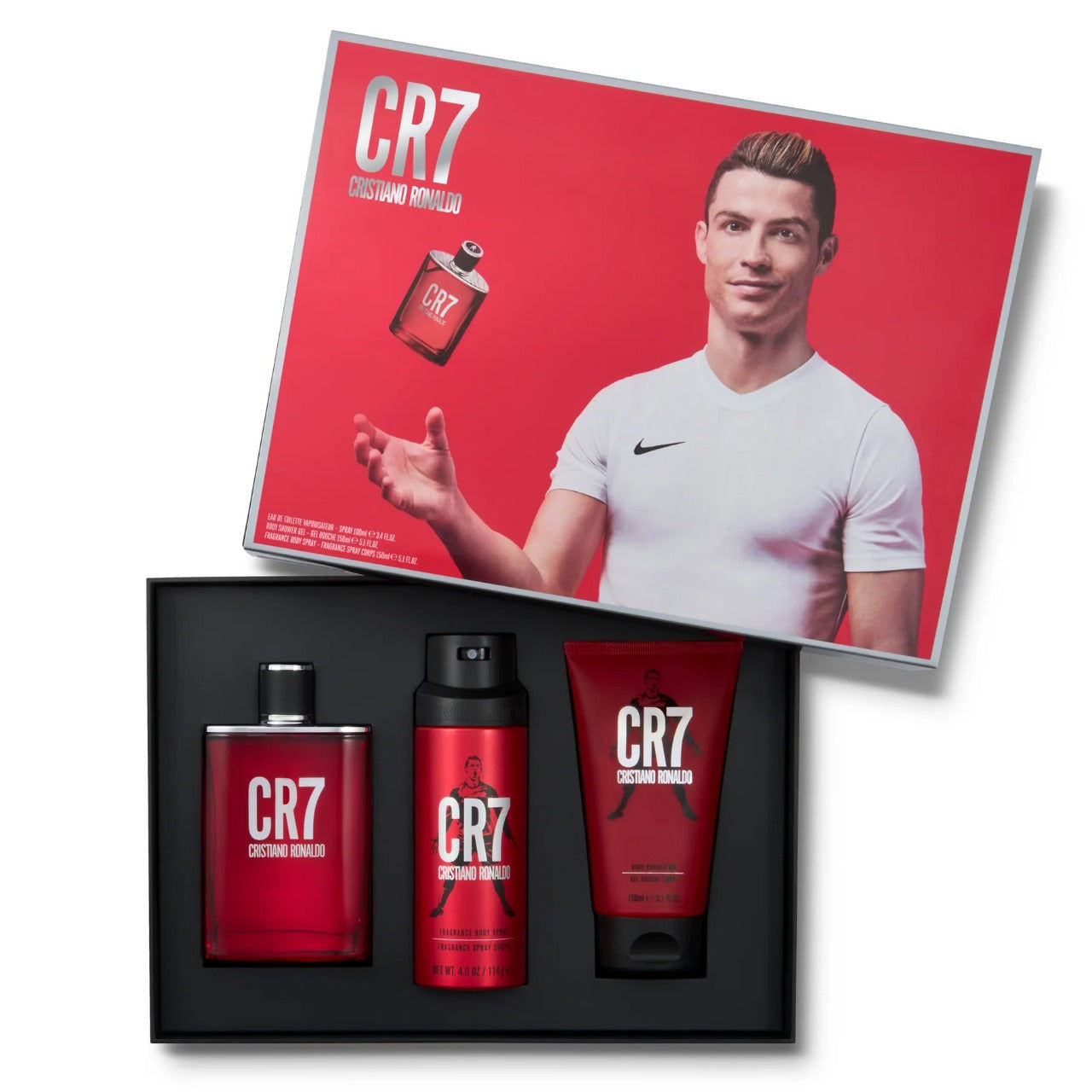 Cristiano Ronaldo CR7 Edt M 100ml 3Pc Set