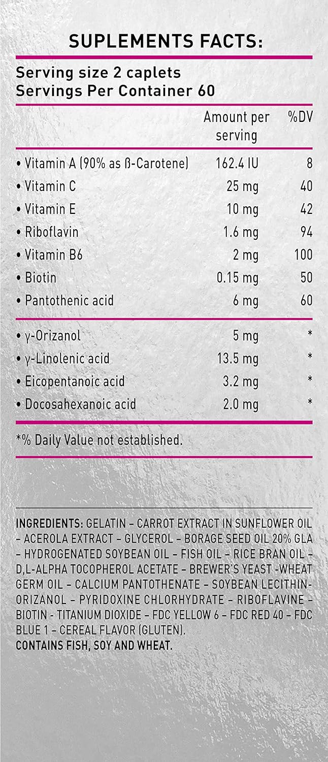 Phyto Phytophanere Hair & Nail Supplement Capsules Pack of 120's