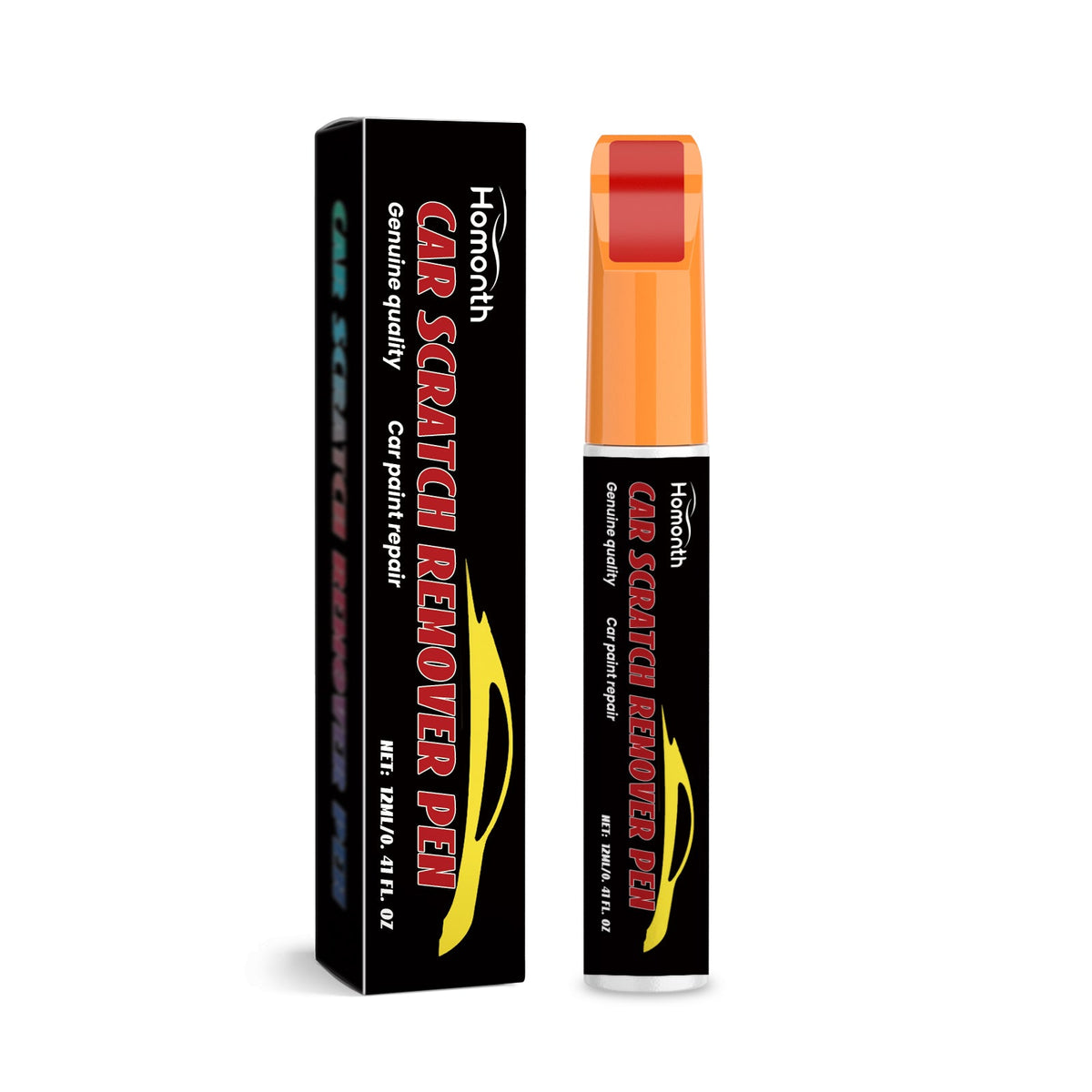 Car Scratch Repair Pen, Car Care, Easy Auto Touch Up, Gloss Restoration, Invisible Protective Layer ,12ml