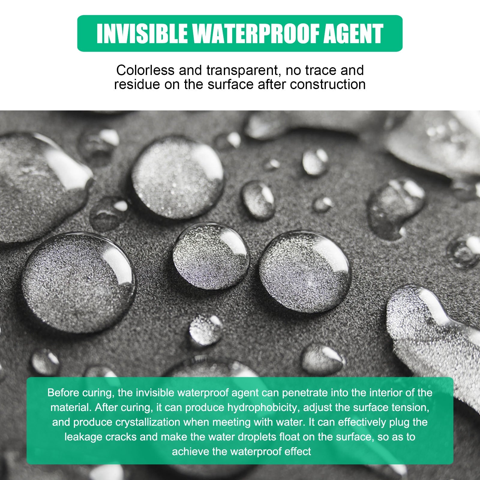 Waterproof Glue, Leak Repair, Self-Spraying Wall Sealant, Waterproof Adhesive for Roofs ,30ml