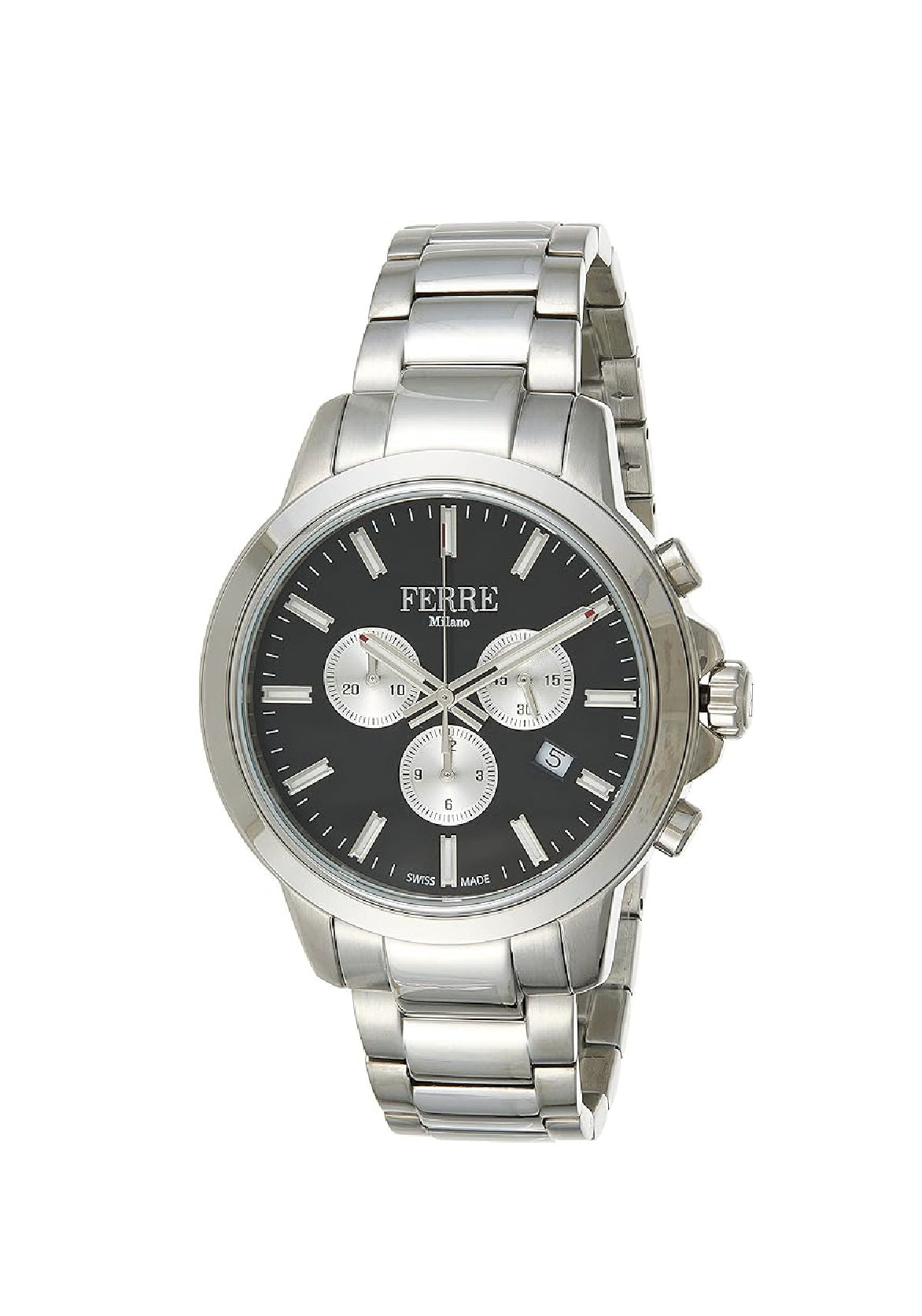 Ferra Milano watch - GNT CHR SS BLK FM1G153M0071