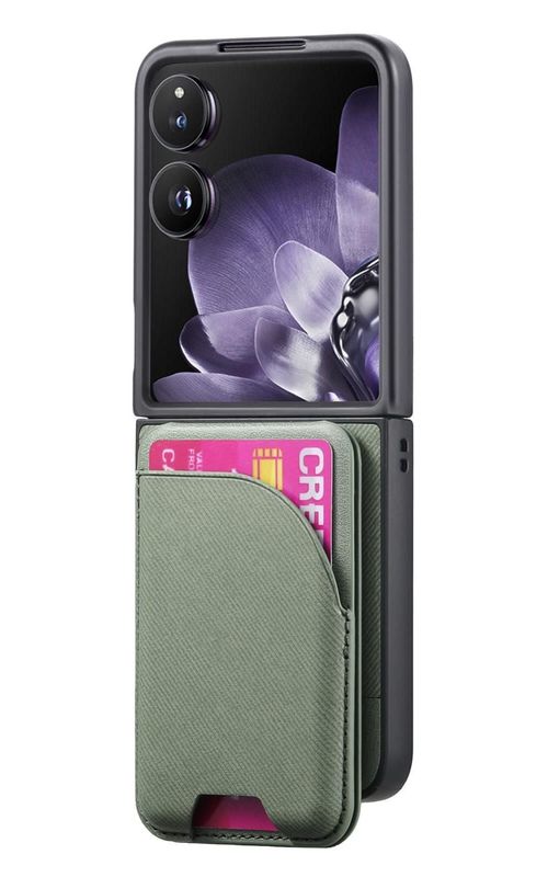 Twill Fabric Leather Skin Phone Case For Xiaomi Mix Flip