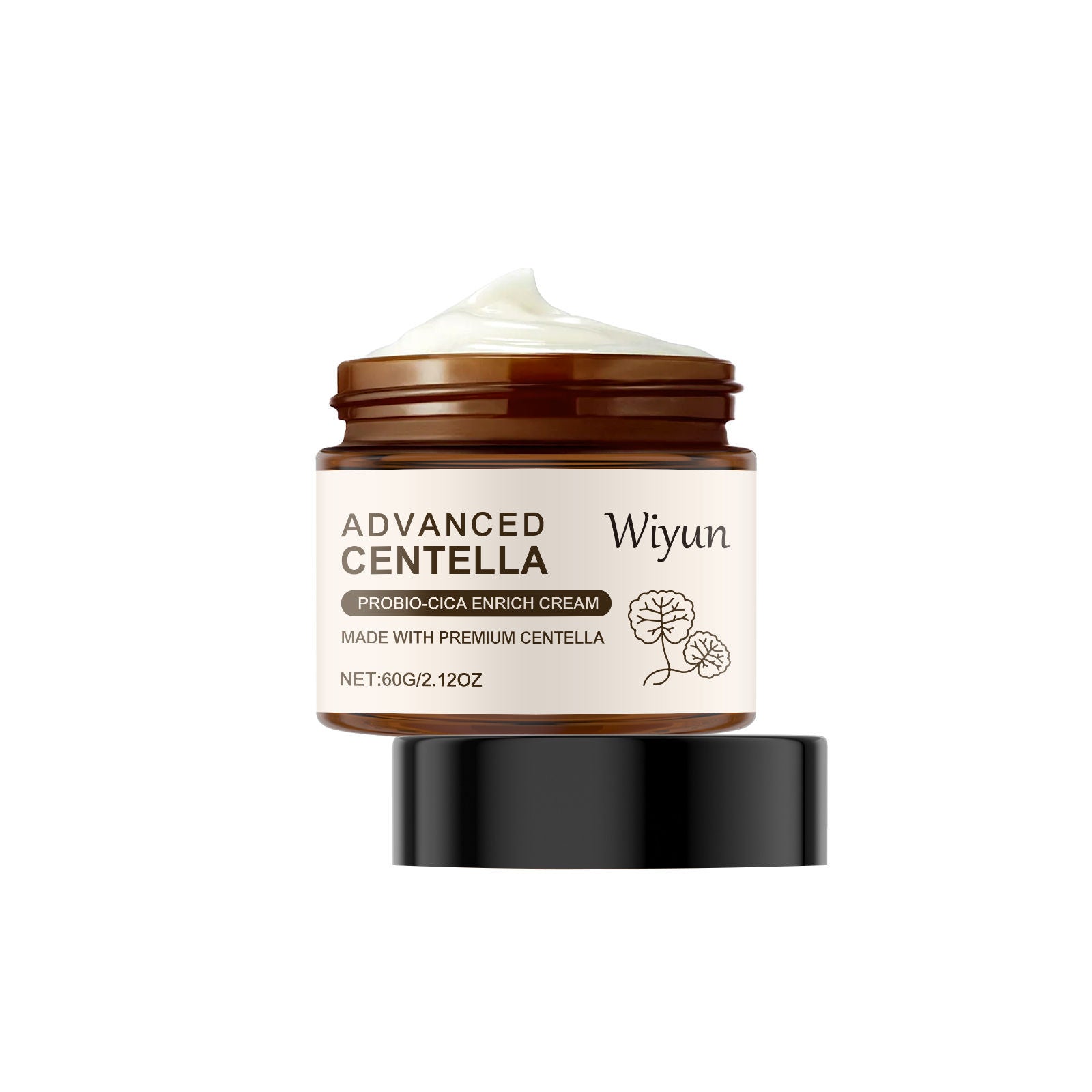 Centella Probiotic Facial Care Cream, Soothes Redness, Hydrates, Brightens Skin ,60g