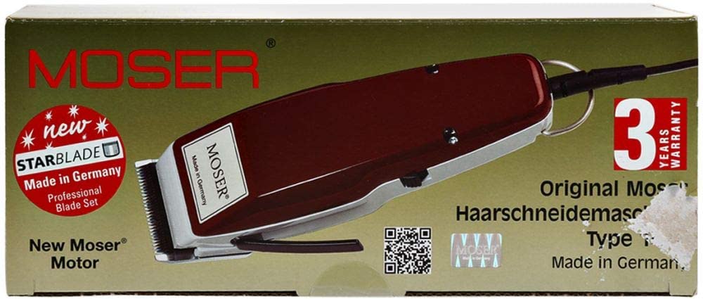 Moser 1400-0150 Hair Clipper Grey/Red
