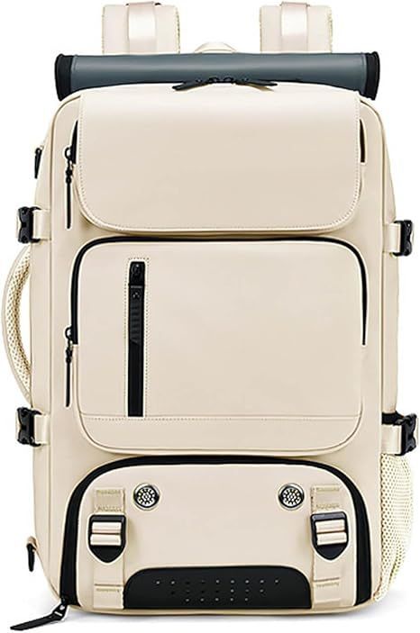 Large Capacity Travel Backpack Crossbody Bag with Shoe Compartment for Women Men