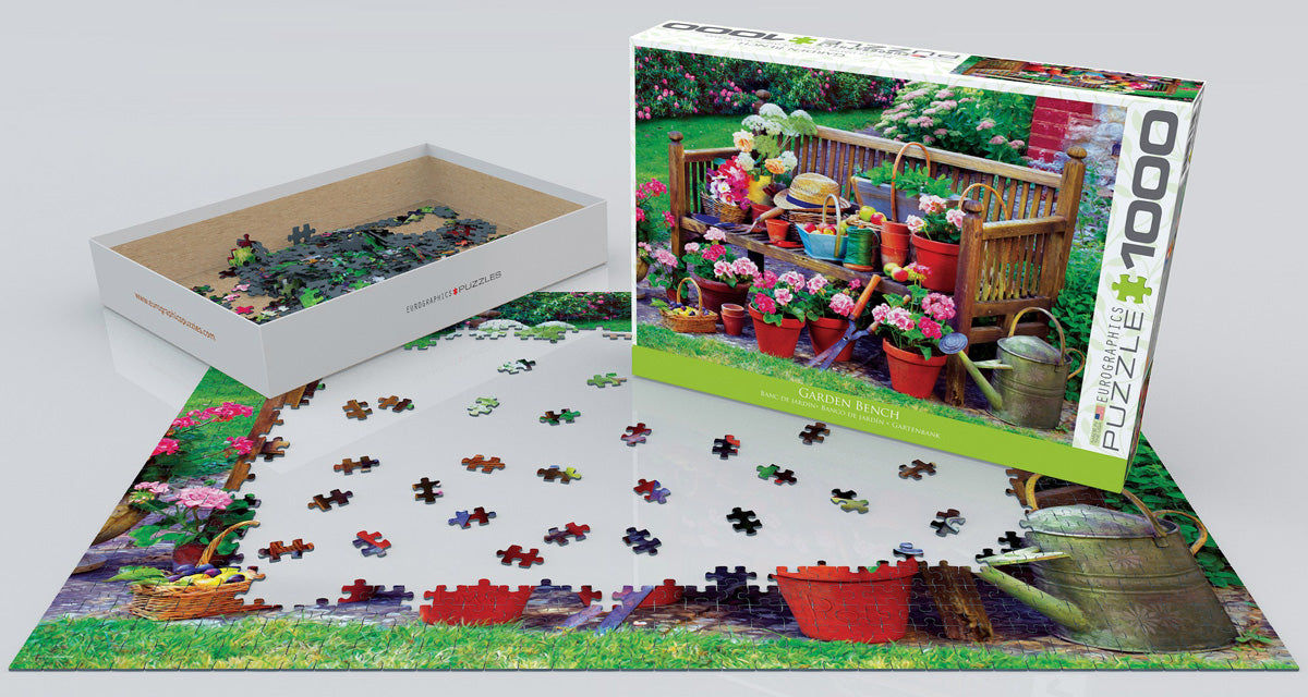 Garden Bench - 1000 Pcs Puzzle