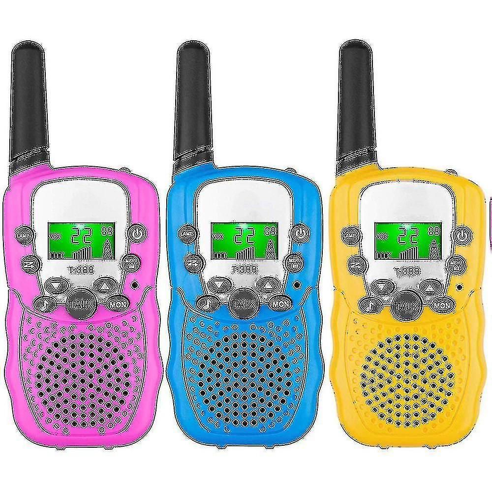 Kids Walkie Talkie Long Range Communication Toy with Flashlight