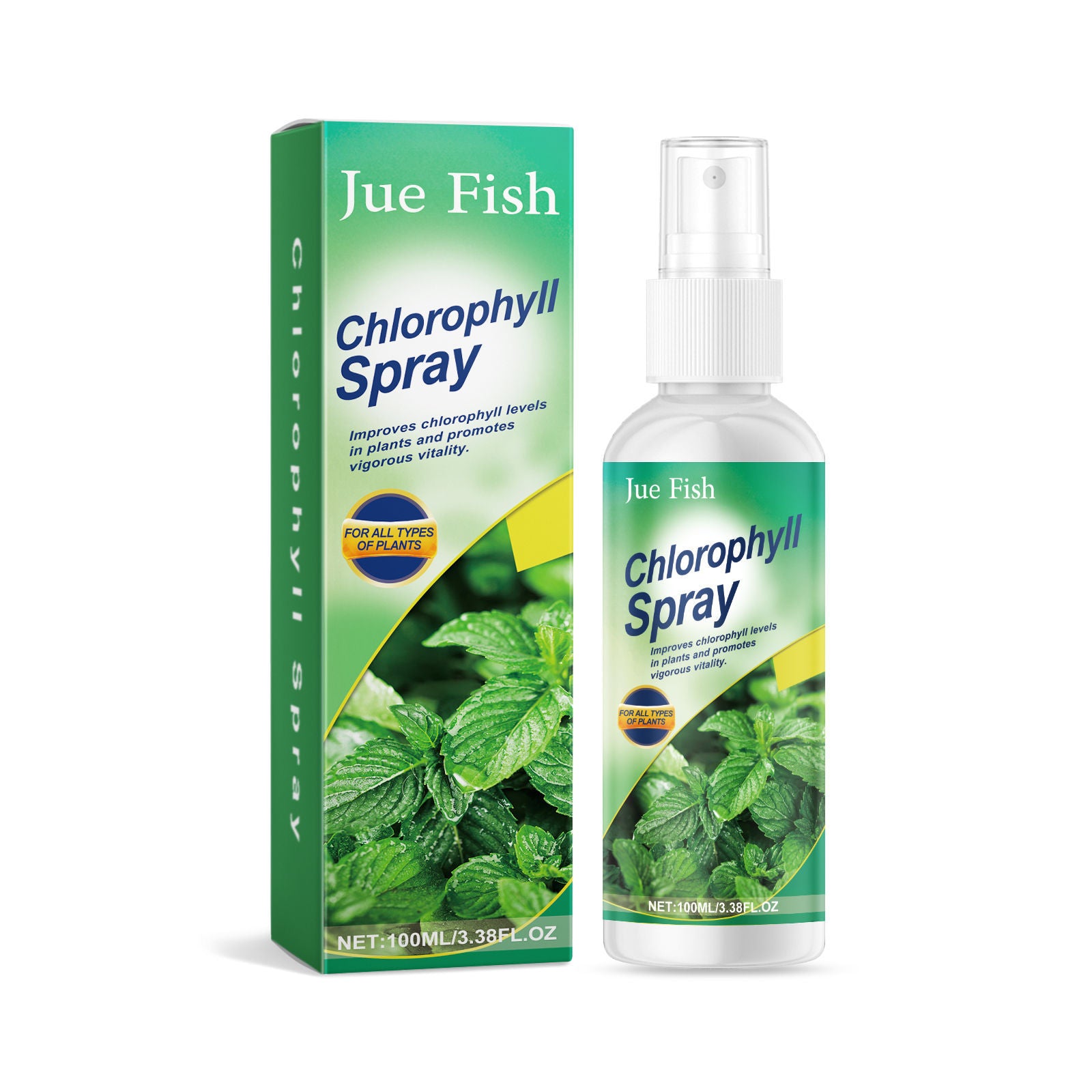 Boost Plant Growth with Chlorophyll Spray, Fertilizer for Healthy Green Plants ,100ml