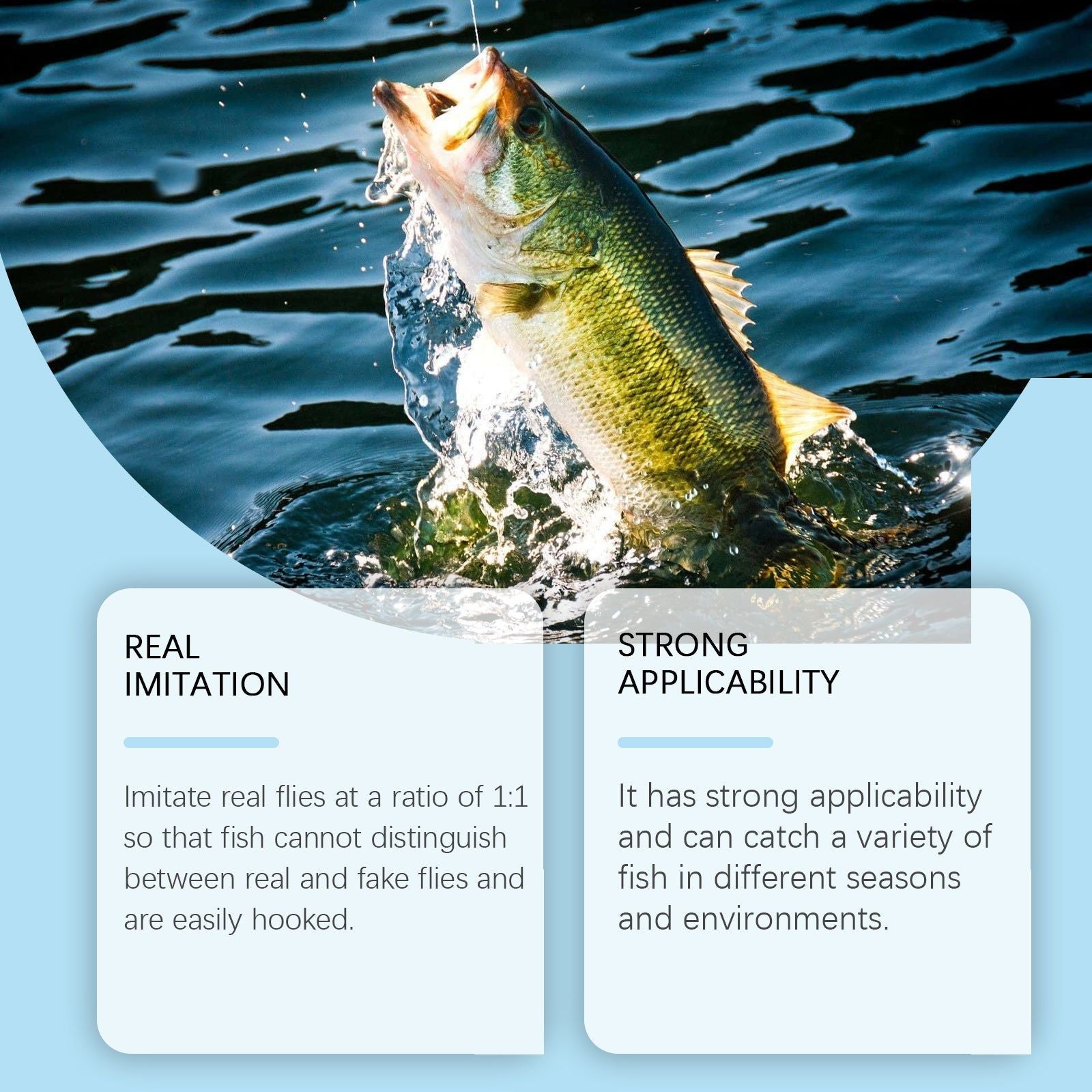 Bait Hook, Simulated Fly Fishing Bait, Soft Silicone, Durable, Fish Attractant ,5 pieces