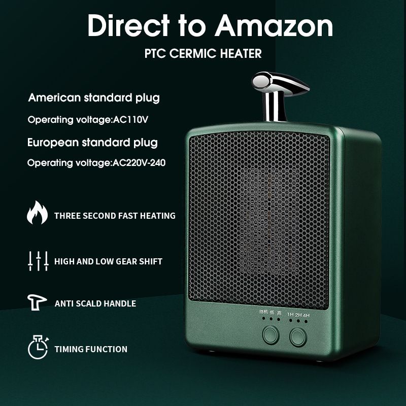 Mini Desktop Heaters Portable Quick Heating  Electric Heaters For Office Home