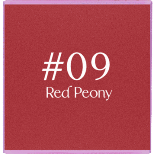 Flora Moist to Matte Lip 3g Baby Bright (M) #09 Red Peony
