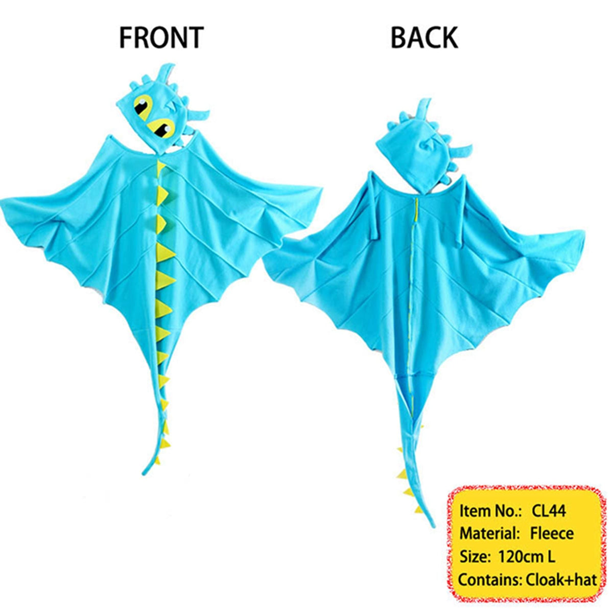 Children Dinosaur Cape Halloween Cosplay Costume Set Kids Christmas Outfits