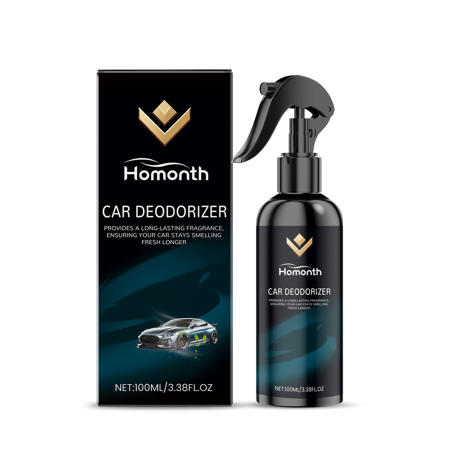 Car Deodorant, Long-Lasting Fresh Air, Eco-Friendly Car Fragrance, Easy Spray ,100ml