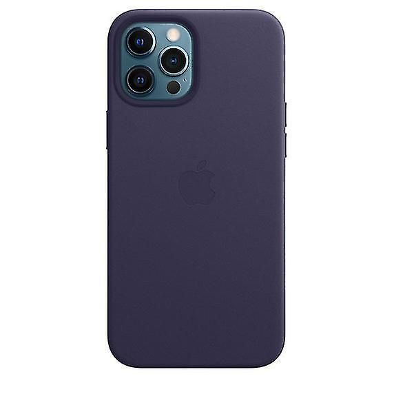 Leather Case For iPhone 12 Pro Max - Magsafe Magnetic Mobile Phone Case with Classic Design