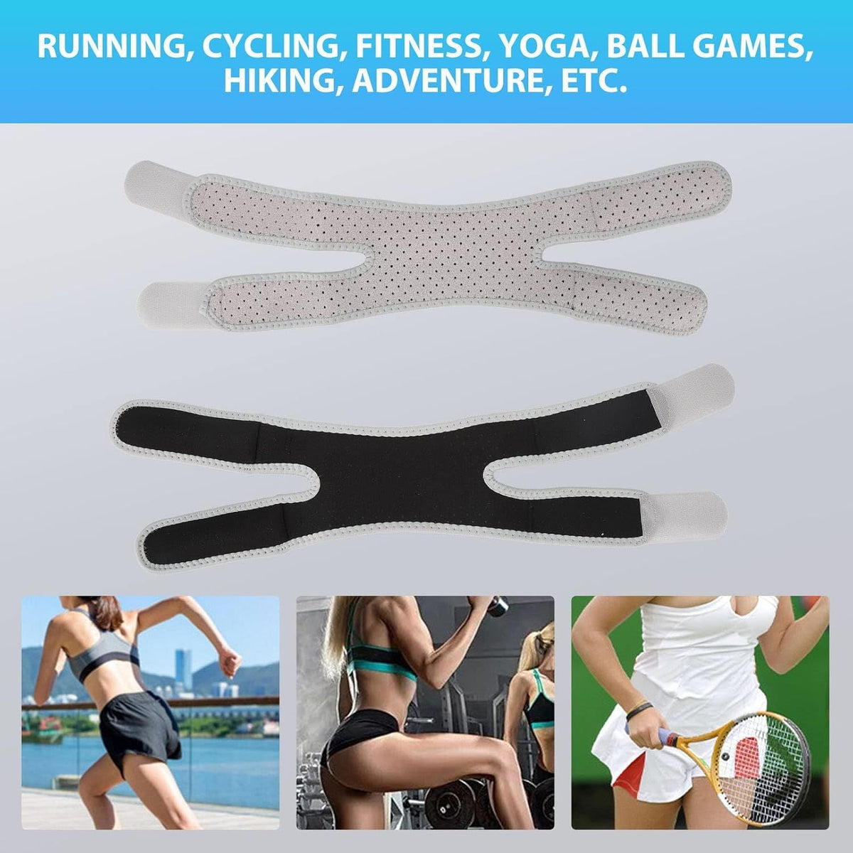 Knee Strap Sports Breathable Shockproof Adjustable Knee Brace