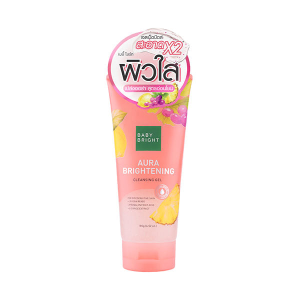 AURA BRIGHTENING CLEANSING GEL 185G BABY BRIGHT (F)