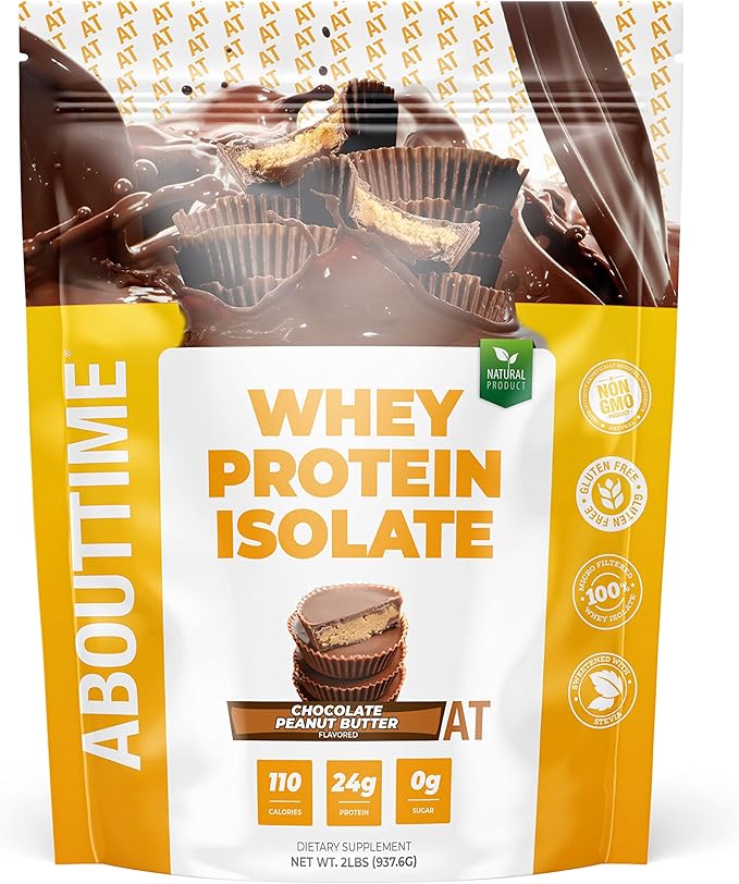 About Time 100% WPI Chocolate Pnut Butter Pow 937.6Gg