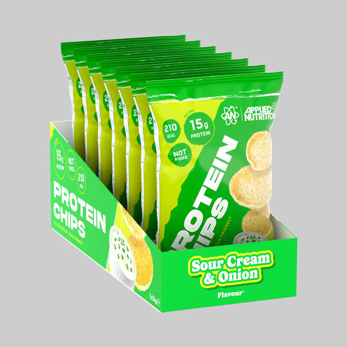 AN PROTIEN CHIPS SOUR AND CREAM X 7