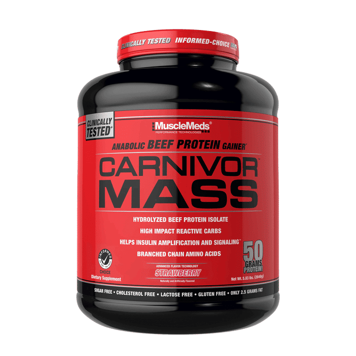 Carnivor Beef Mass Strawberry 6lb