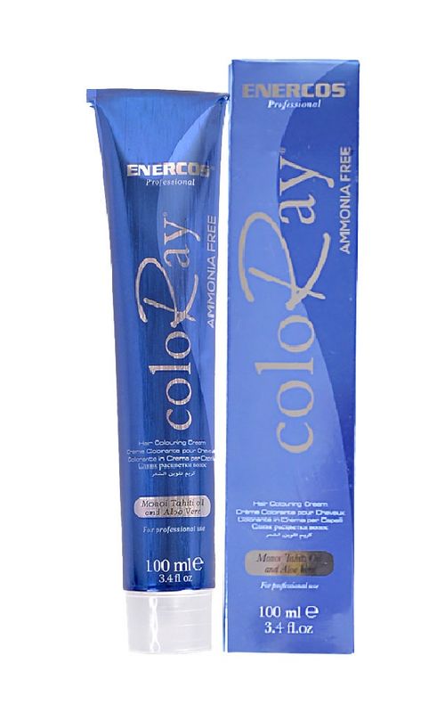 Enercos Professional Coloray Ammonia Free Hair Color, 100ml