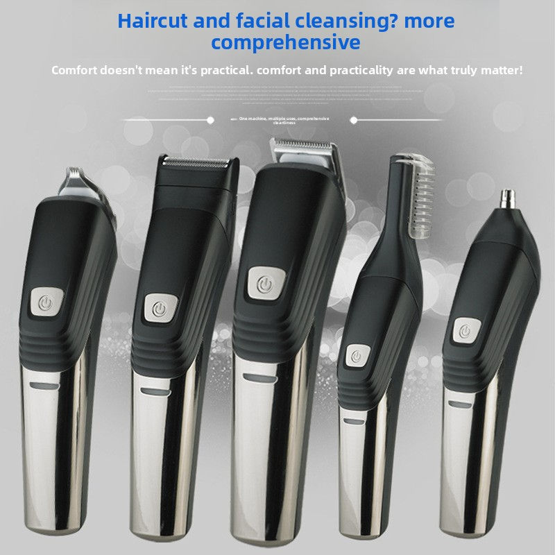 6-in-1 Rechargeable Hair Clipper Kit
