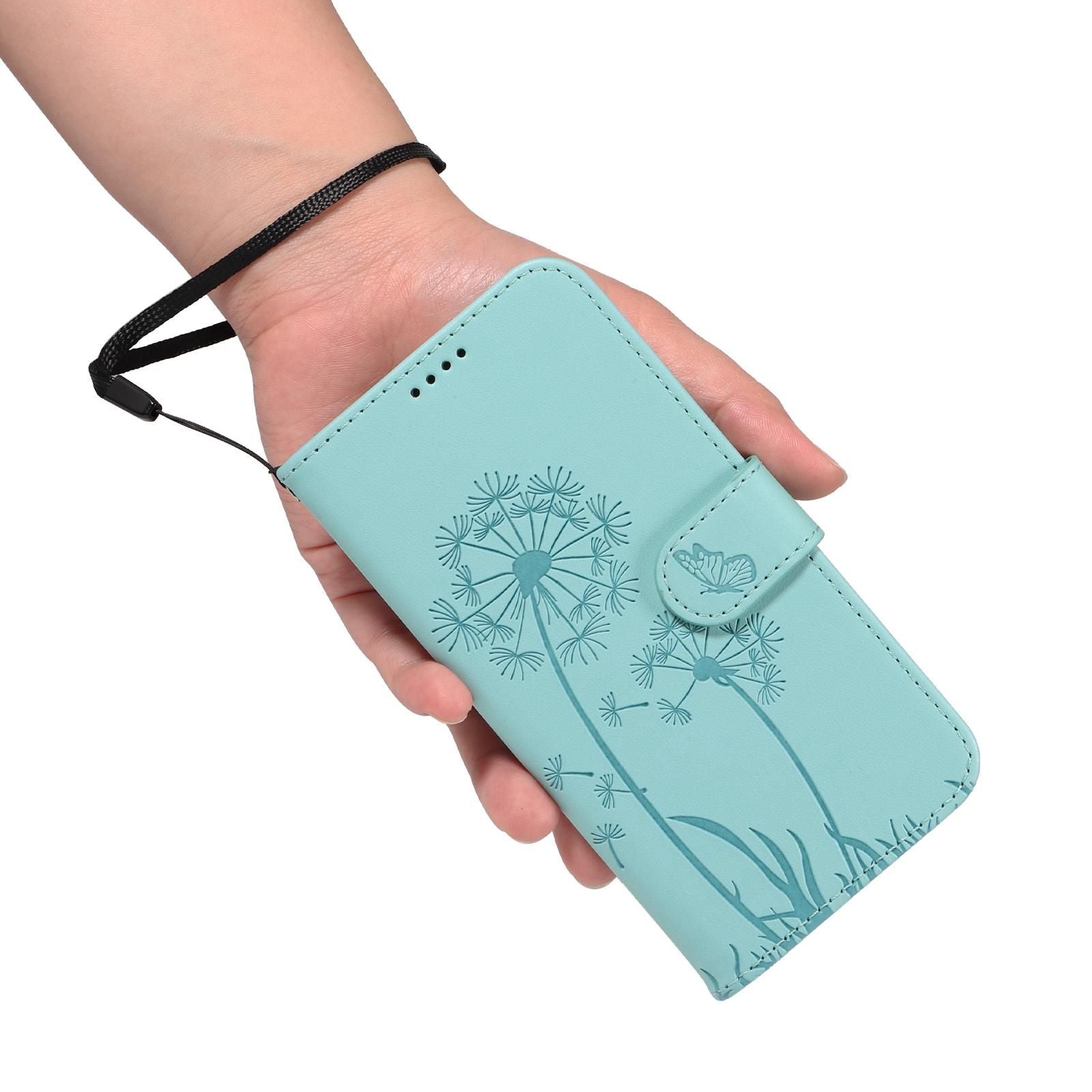 Dandelion Embossed Leather Case For OnePlus 13