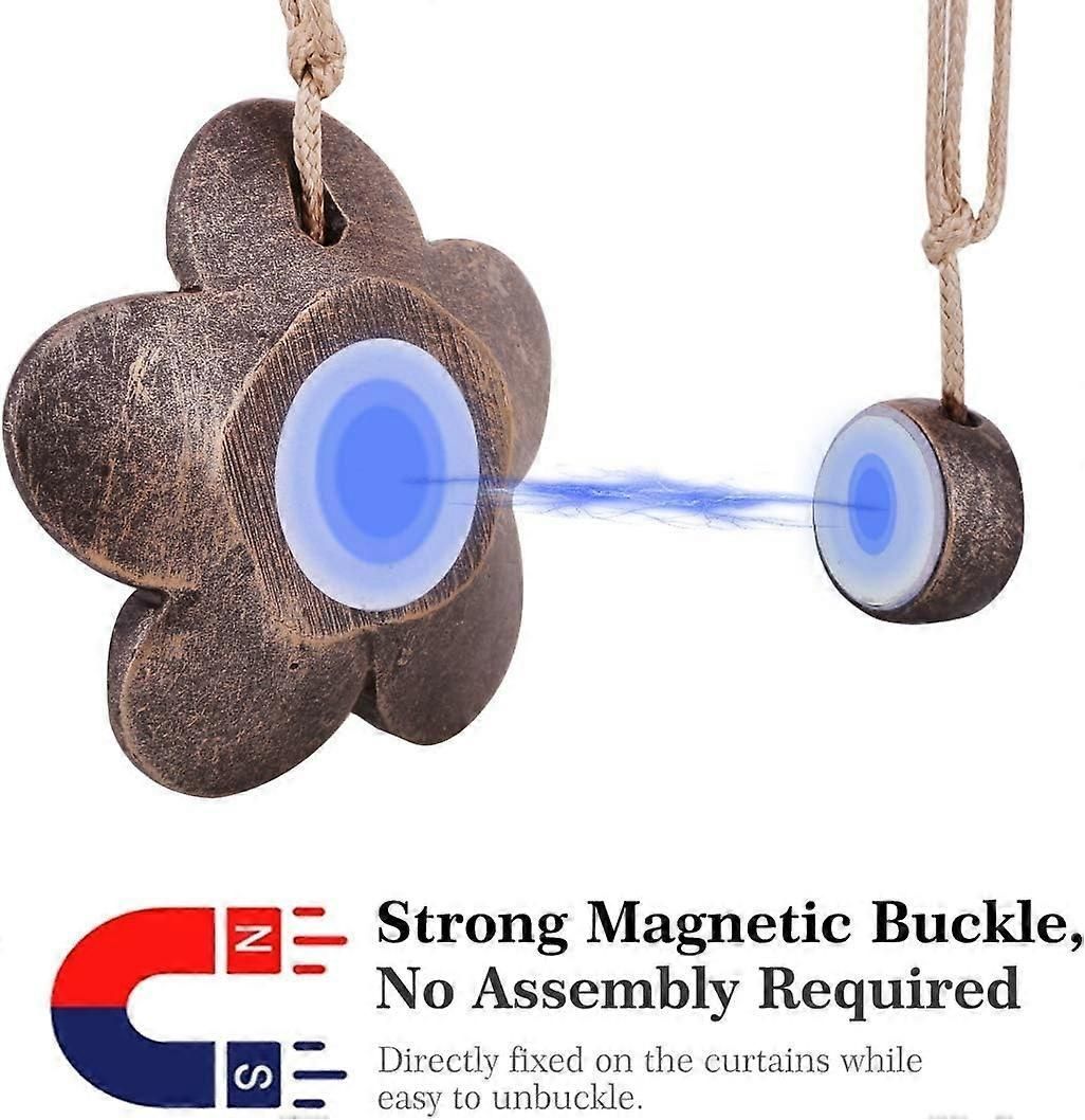 Lewondr Vintage Magnetic Curtain Tieback