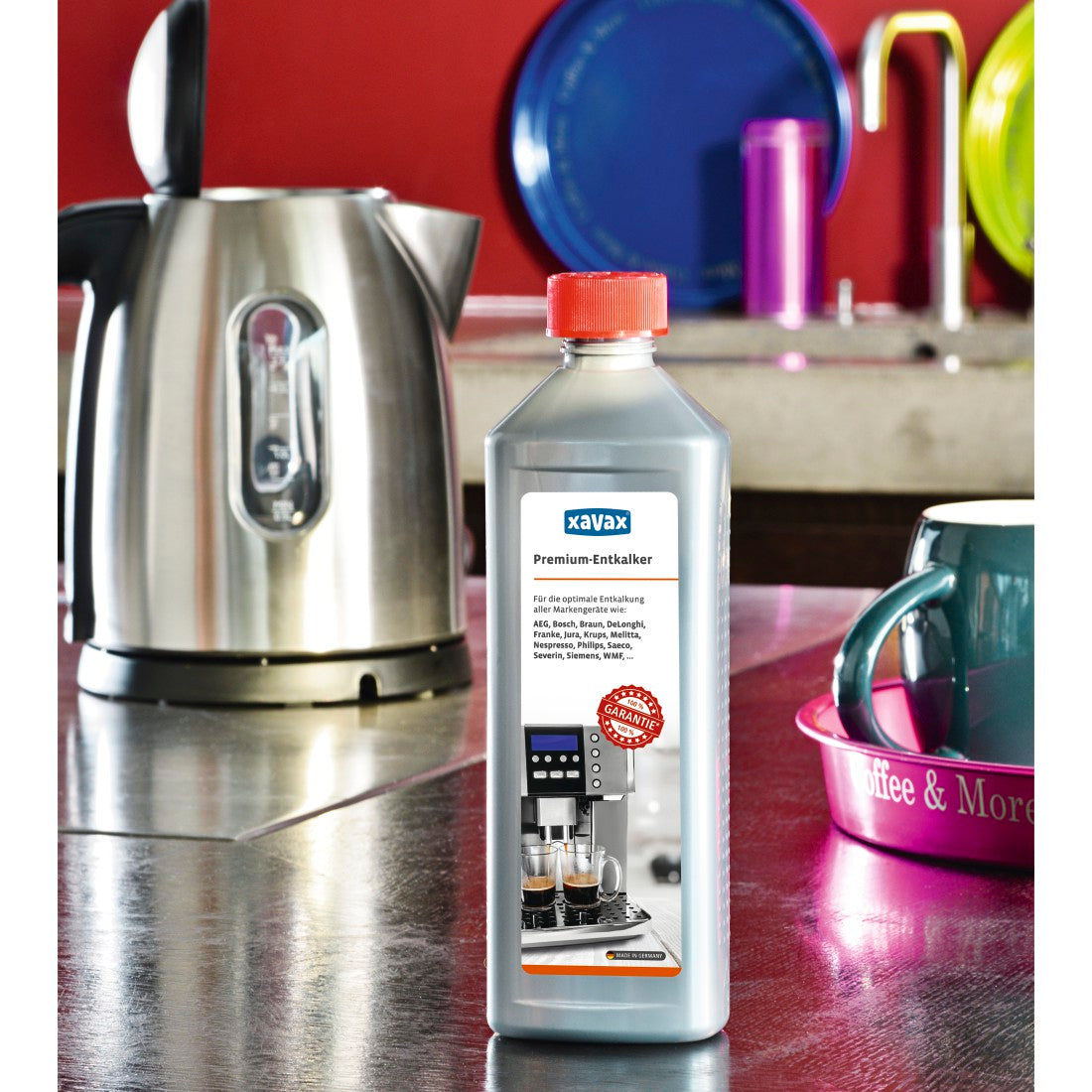 XAVAX 110732 Premium Descaler for High-Quality Coffee Machines